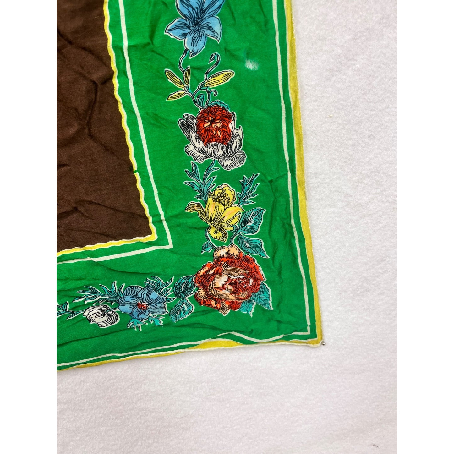 Women’s Vintage Floral Scarf #6026