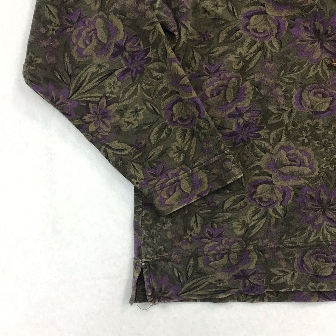 Women’s Vintage Floral Turtleneck