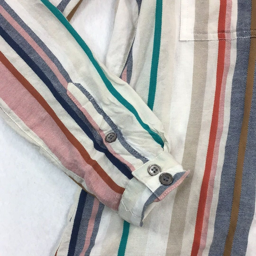 Women’s Striped Button Up