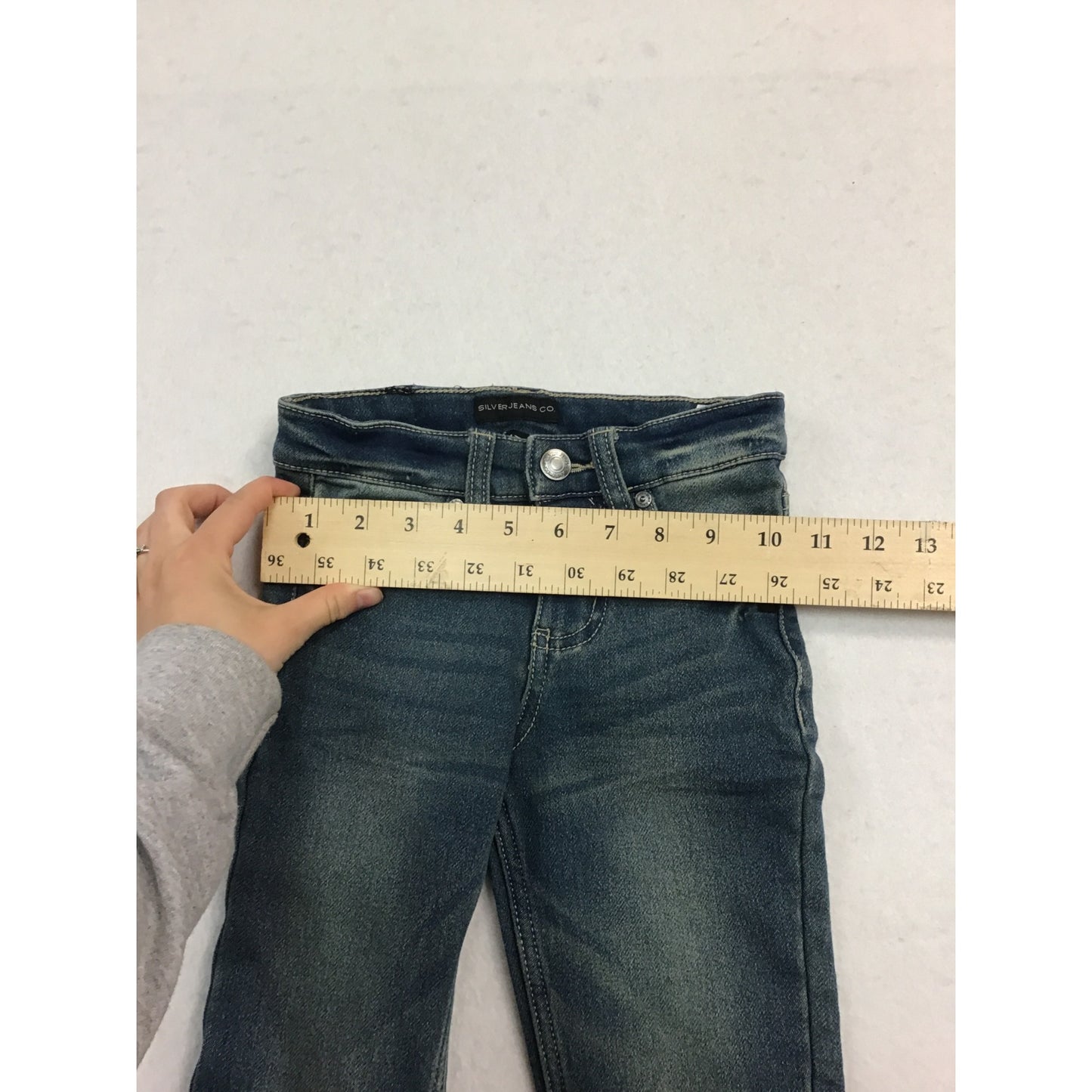 Kid Boy Silver Jeans