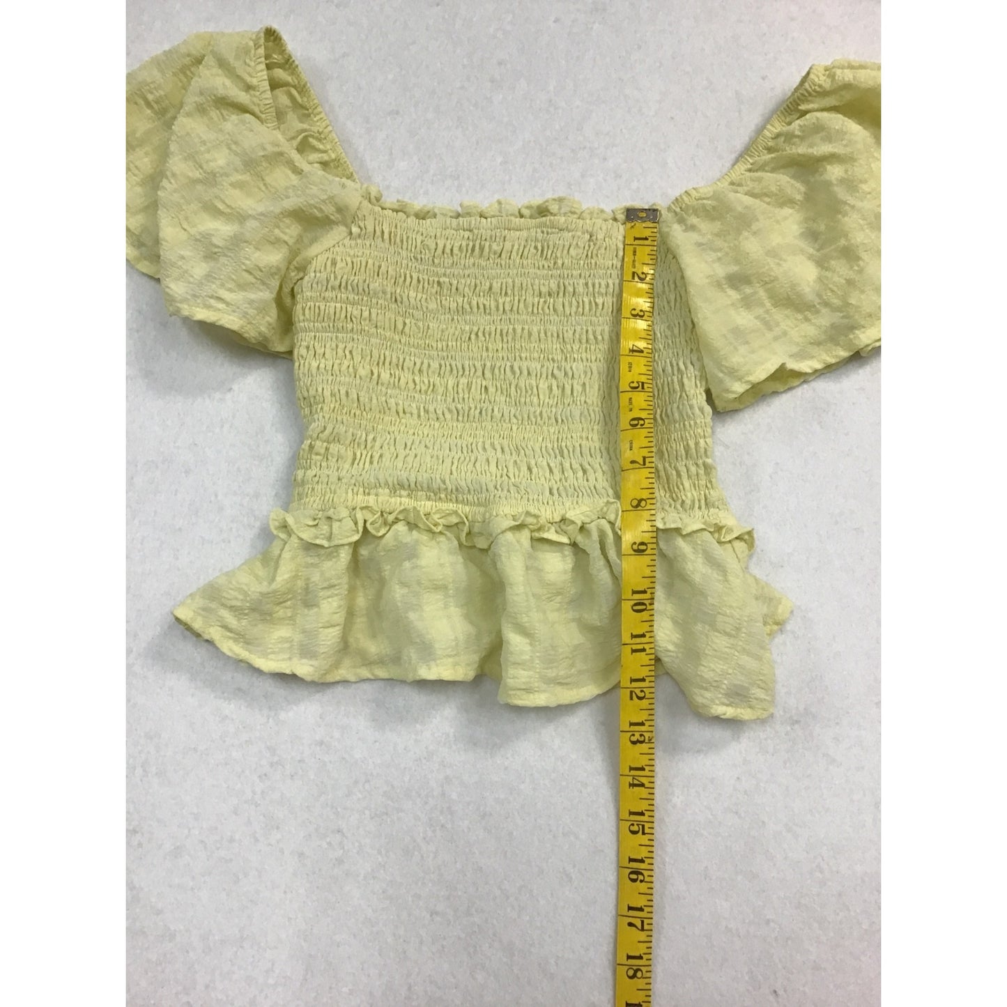 Astr The Label yellow top