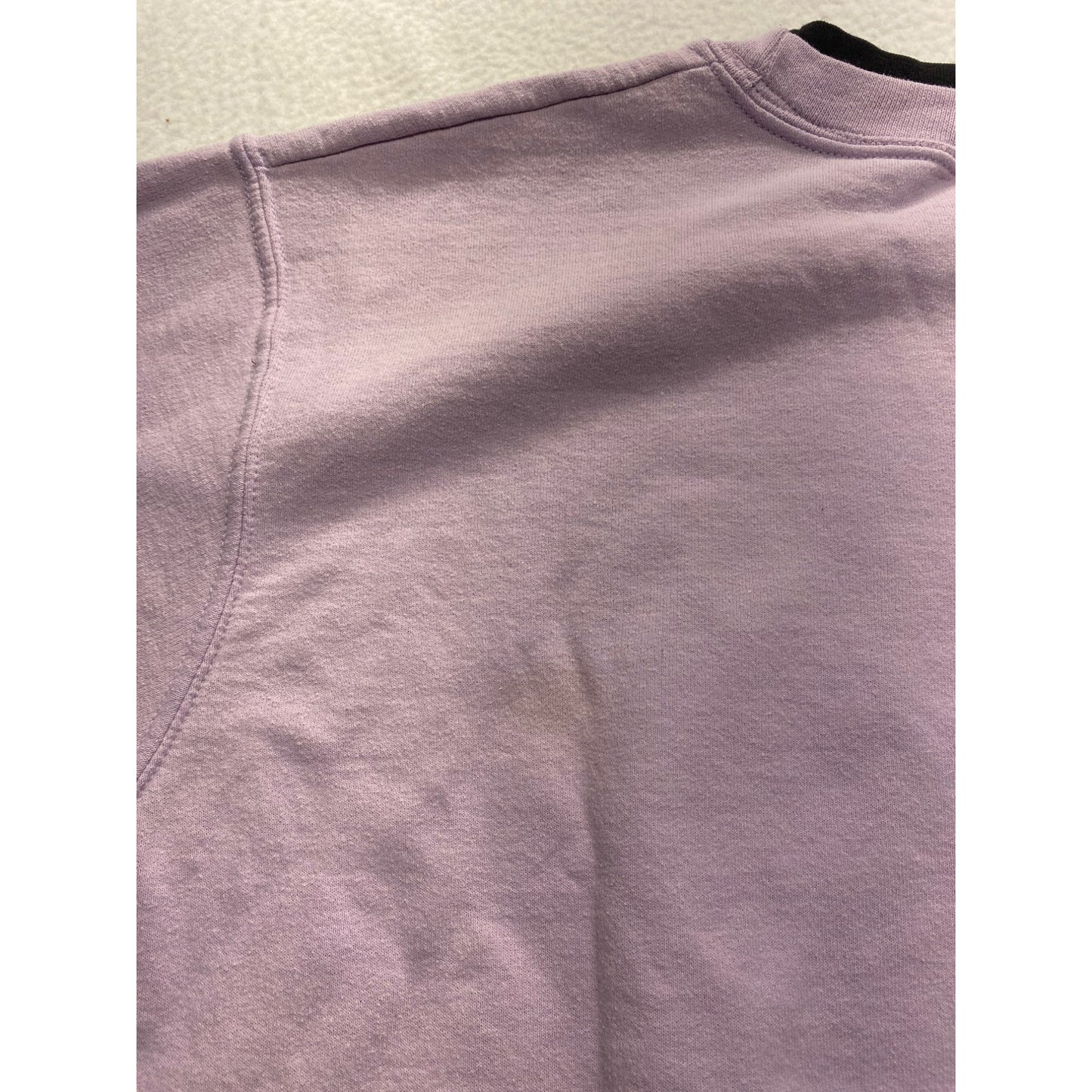 Vintage Morning Sun lavender bird sweater #7172