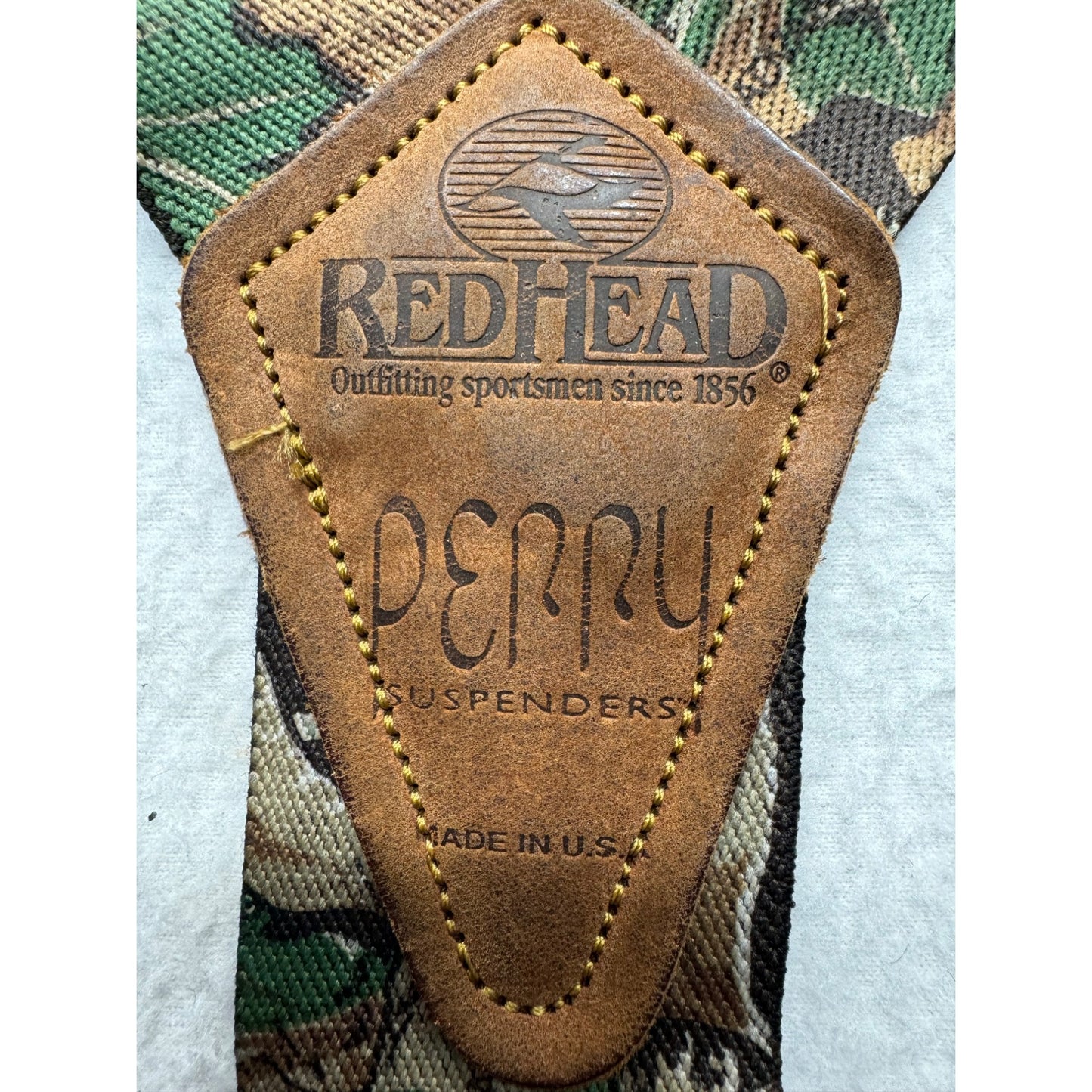 Redhead Perry Camouflage Suspenders#5245