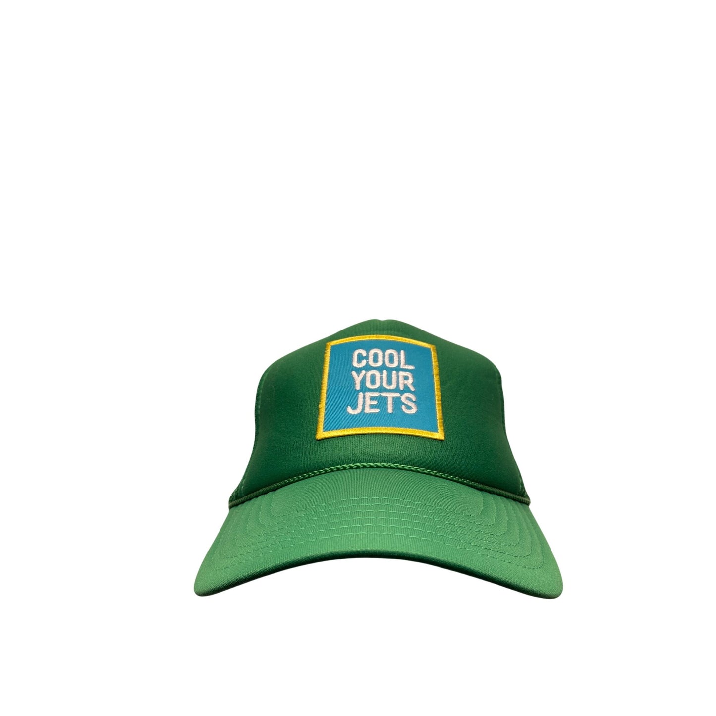 Cool Your Jets Green Mesh Trucker Hat #7283