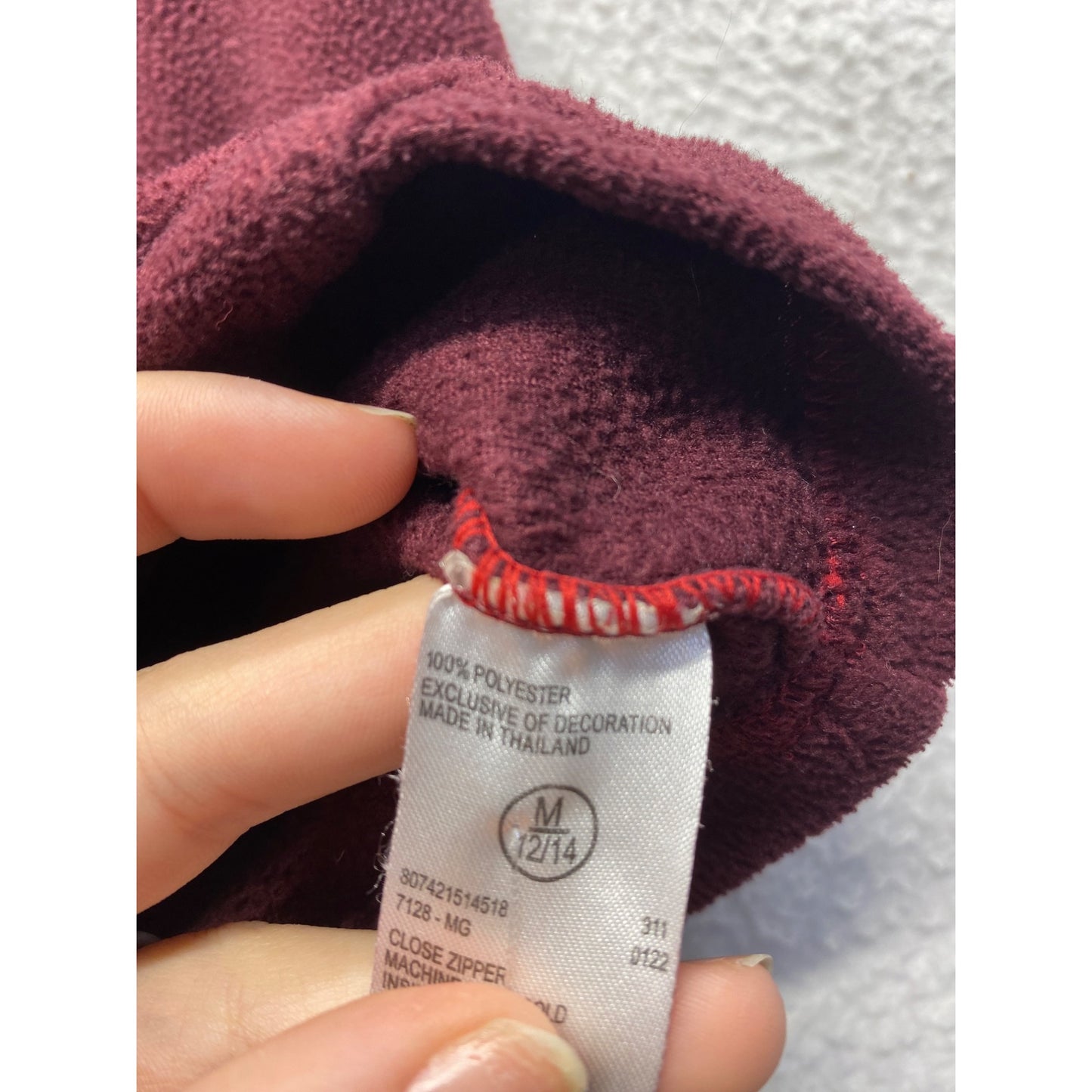 Nike Minnesota Golden Gophers Youth Medium Maroon 1/4 Zip Pullover #7293