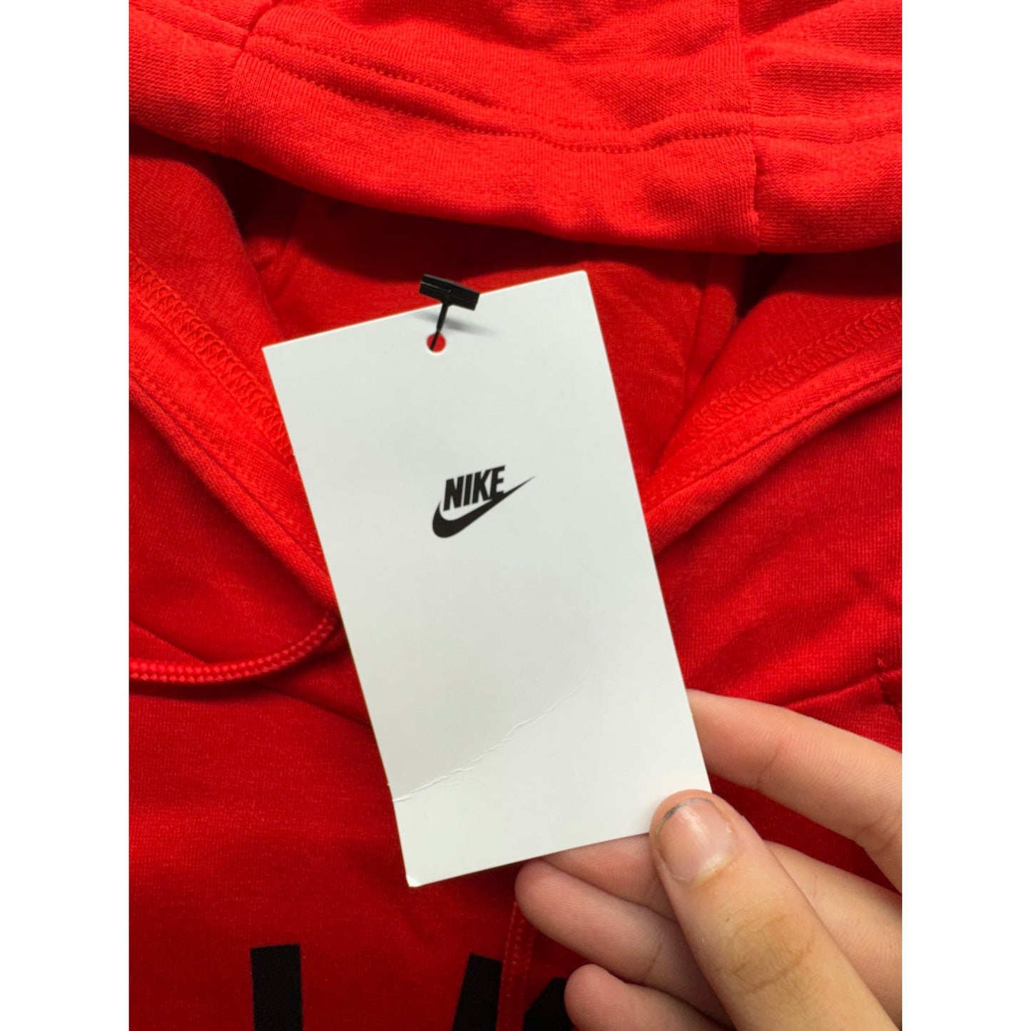 *NWT* Nike Soccer Hoodie Red XS #149B
