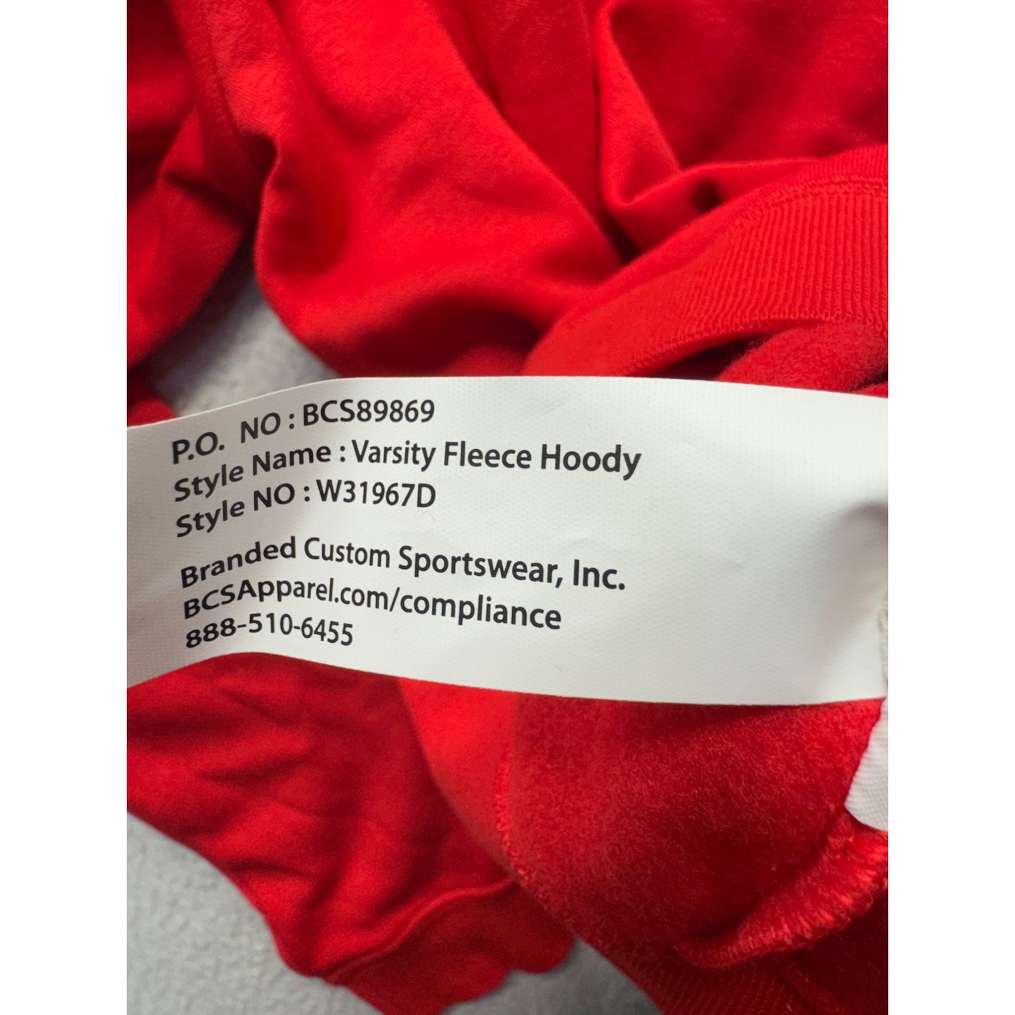 *NWT* Nike Soccer Hoodie Red XS #149B