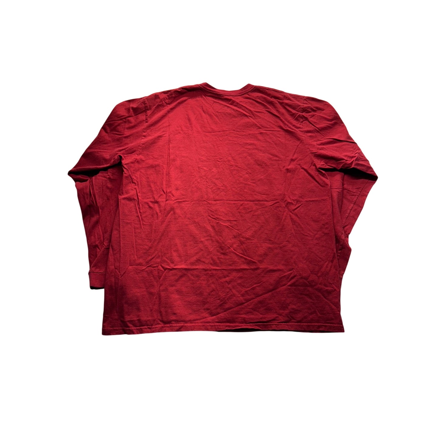 VTG Nike Red Crewneck T-Shirt "Property Of Nike" Athletic Department #7979