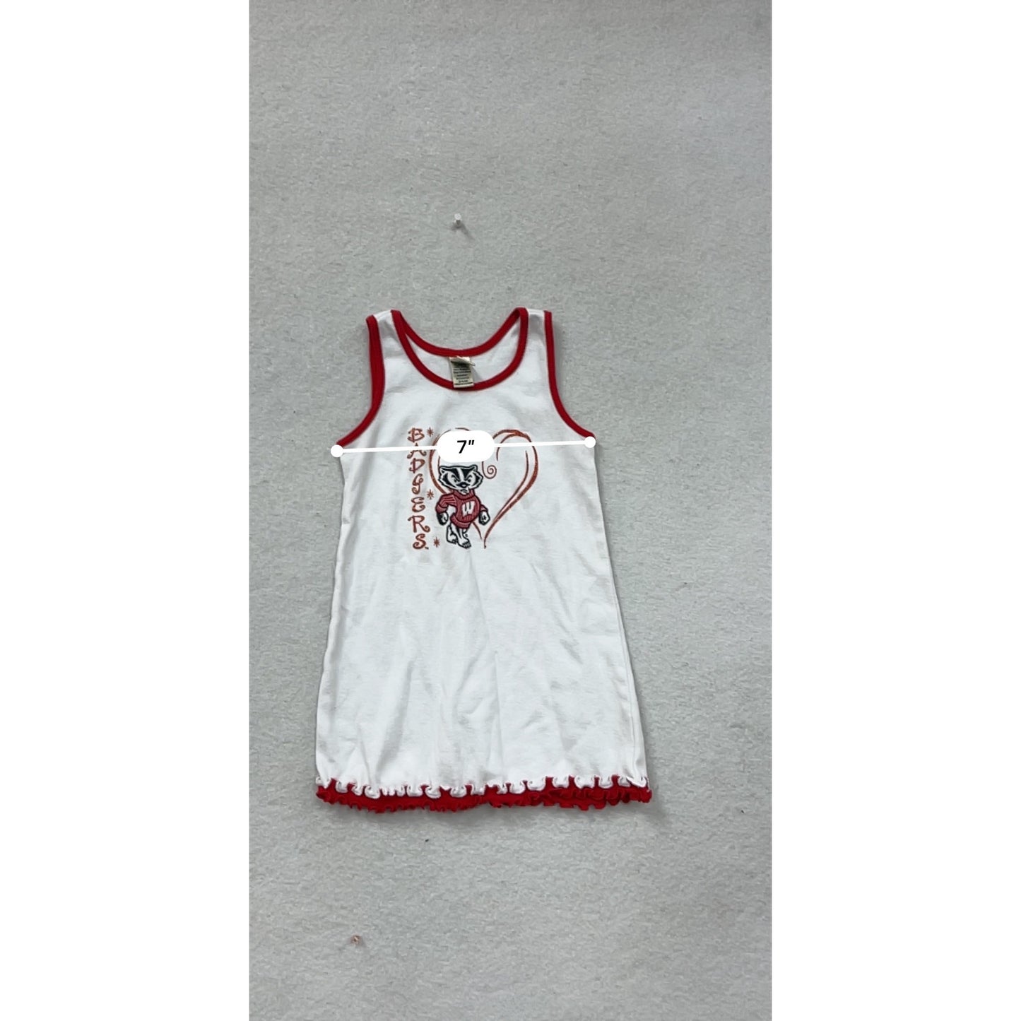 Wisconsin Badgers 24M Tank Dress #8497
