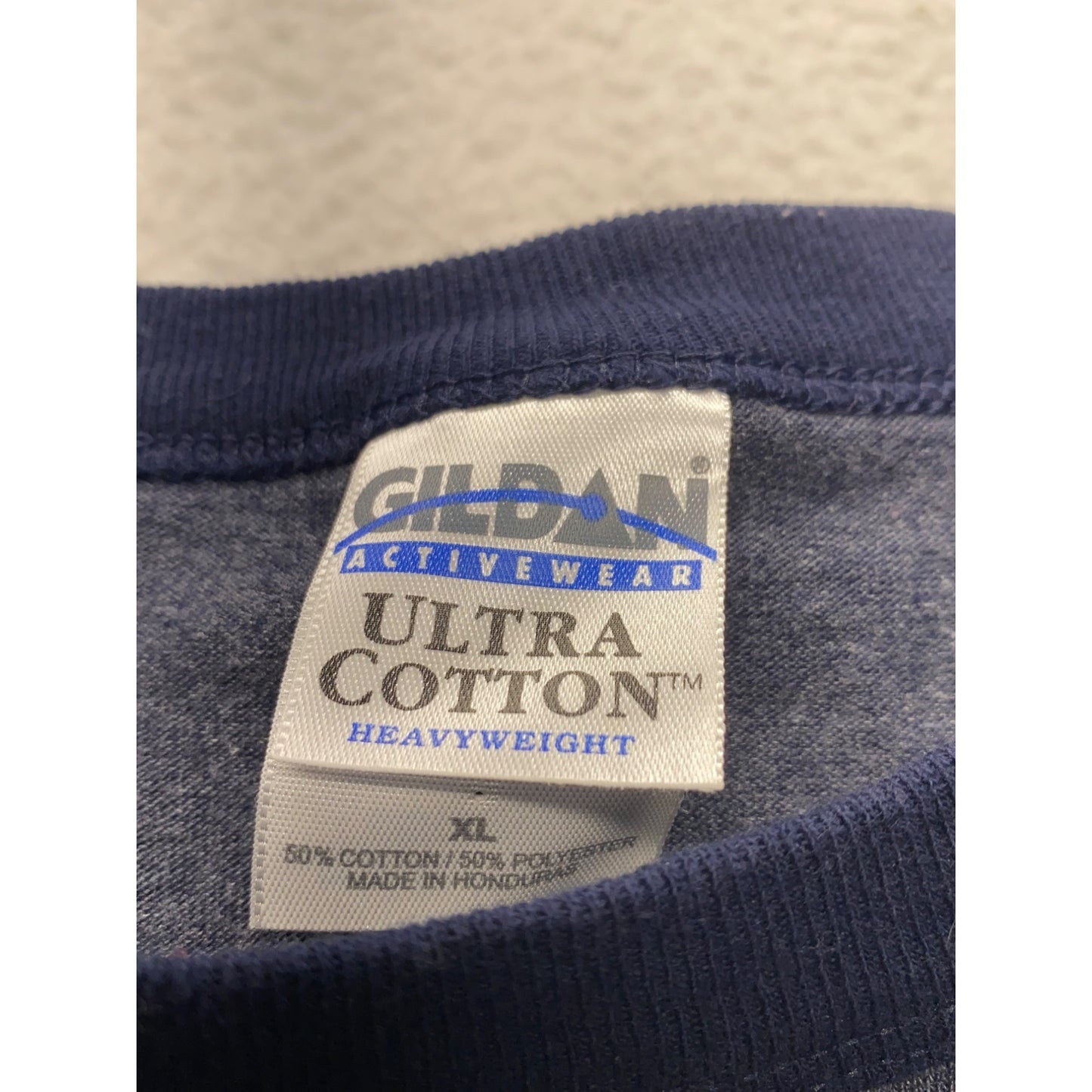 Gildan Ultra Cotton Minnesota Grown Heather Navy T-Shirt #7380