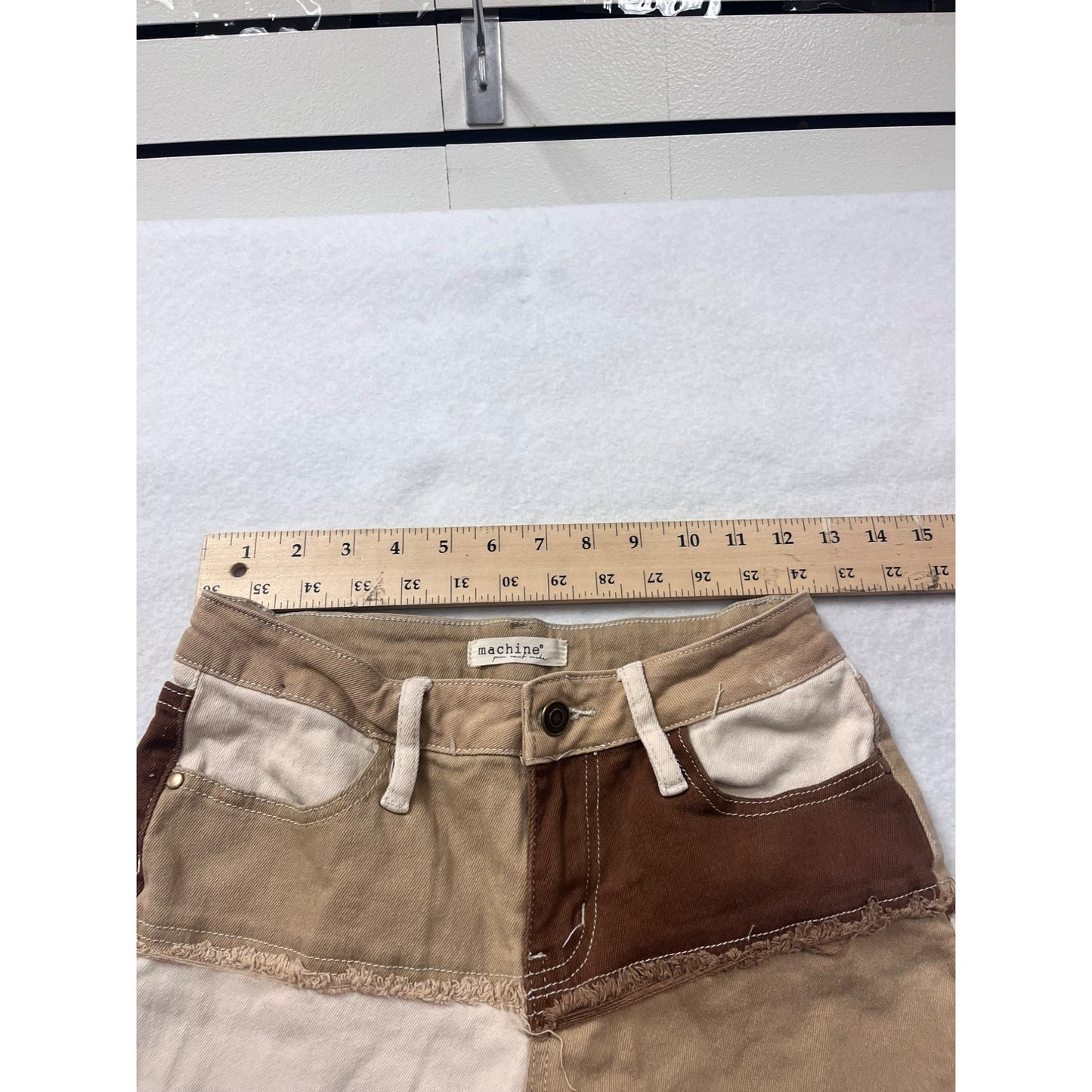 Patchwork Flare Jeans Women’s Size 3 Machine #6386