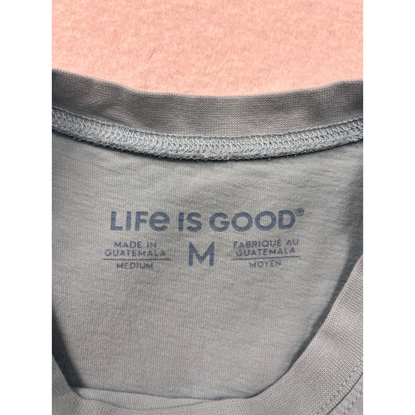 Life Is Good Mens Medium Zero Tasking Graphic T-Shirt #6540