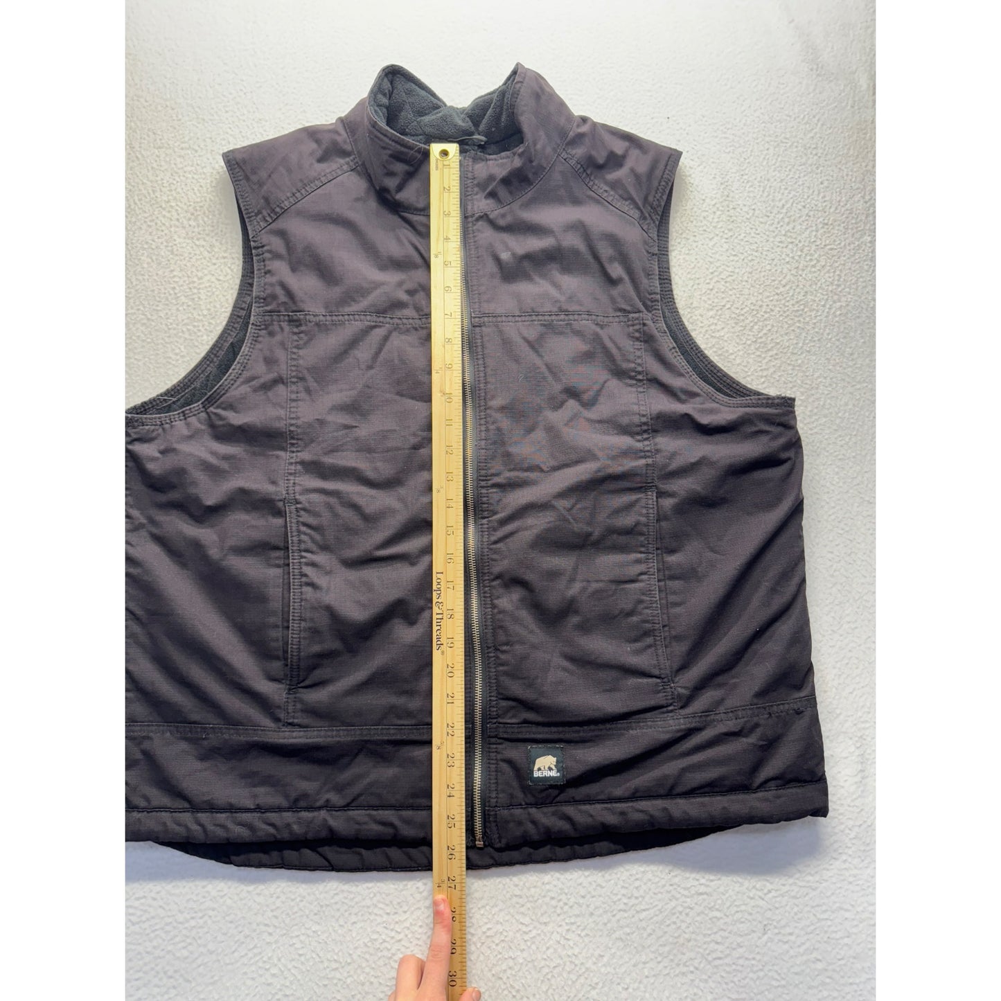 Men’s Berne Zipper Vest #5439