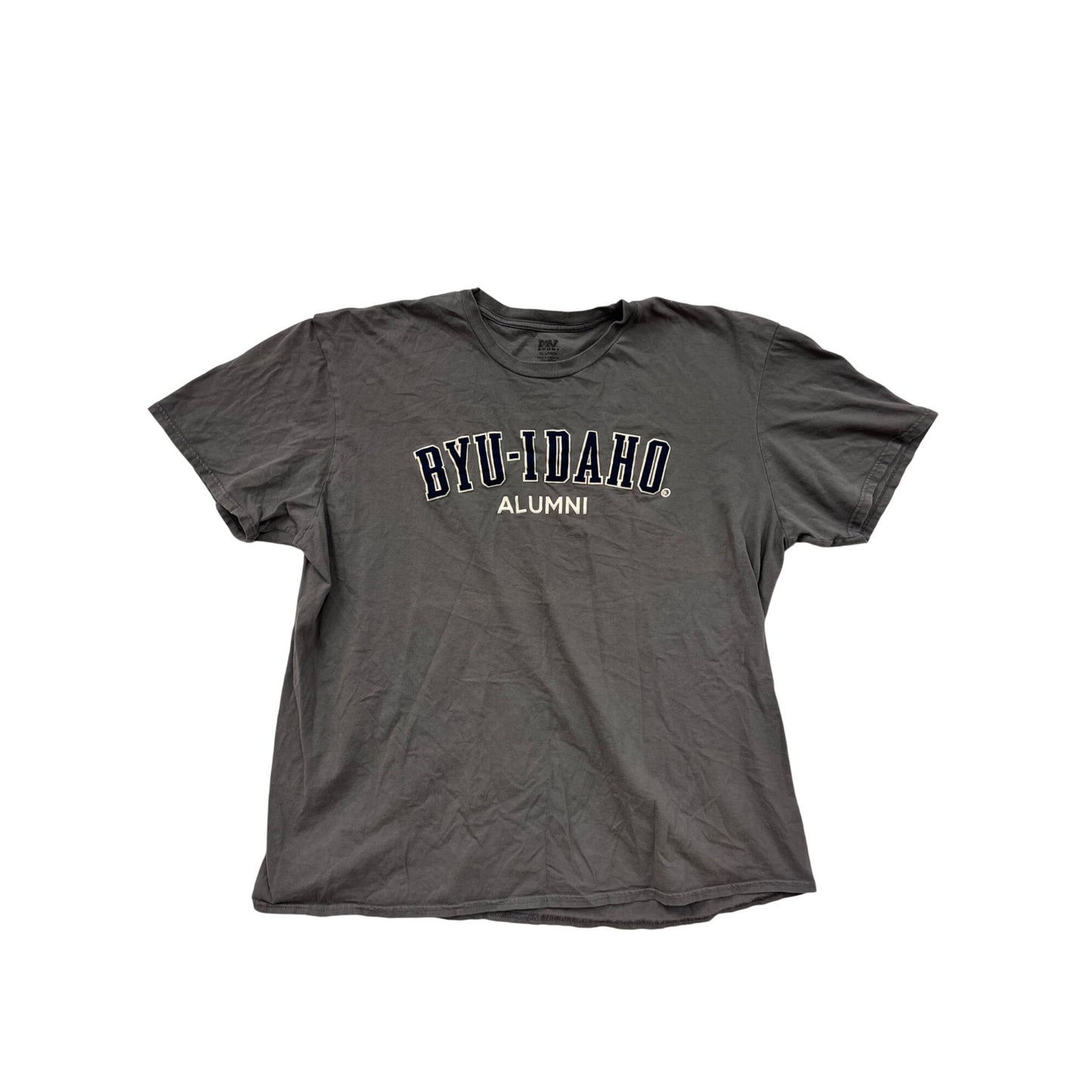 BYU-Idaho Alumni Gray Mens XL T-Shirt By MV Sport #6588