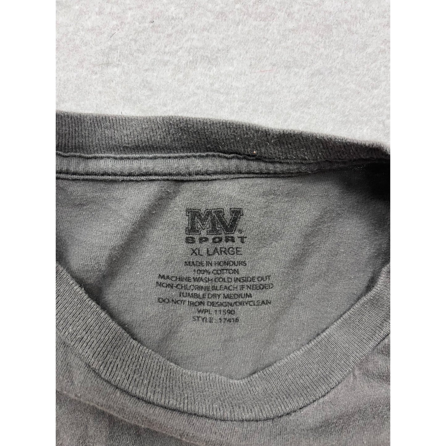 BYU-Idaho Alumni Gray Mens XL T-Shirt By MV Sport #6588
