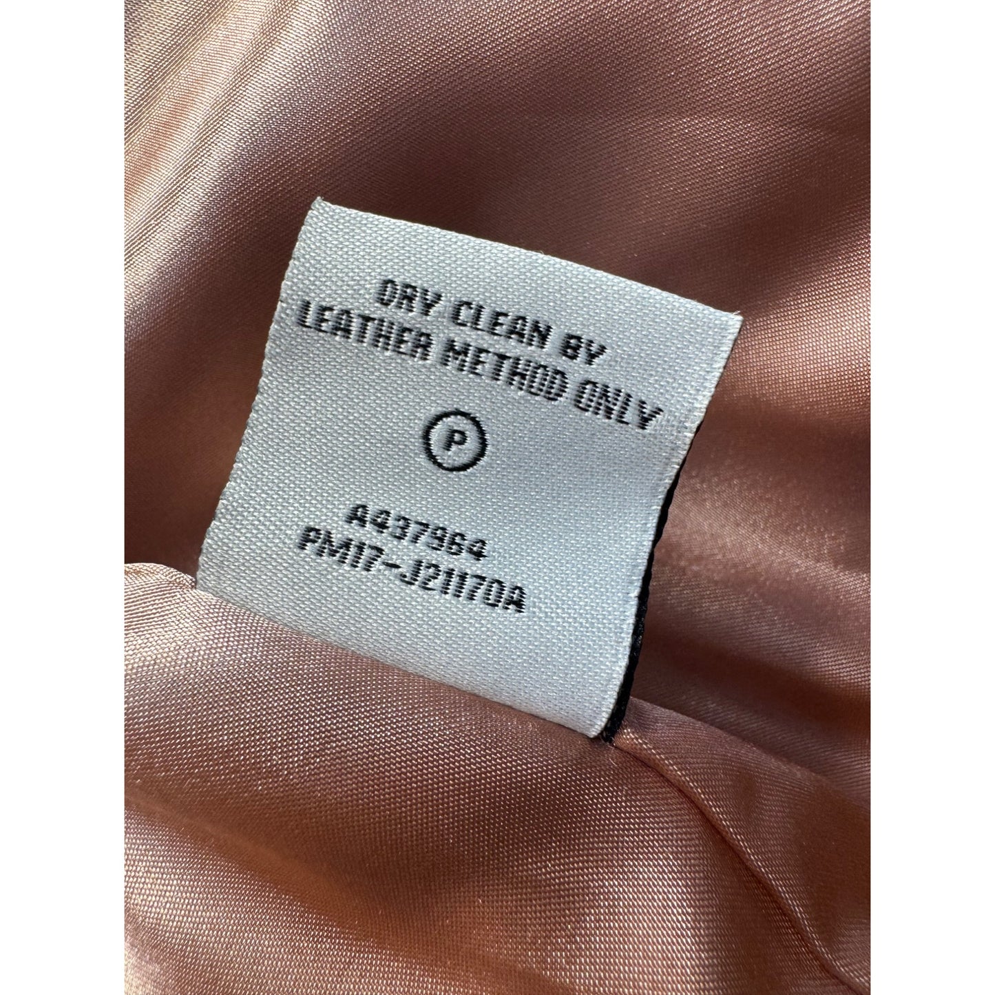 Pamela McCoy Taupe Suede Long Coat With Satin Lining & Hidden Hook Closure #7809