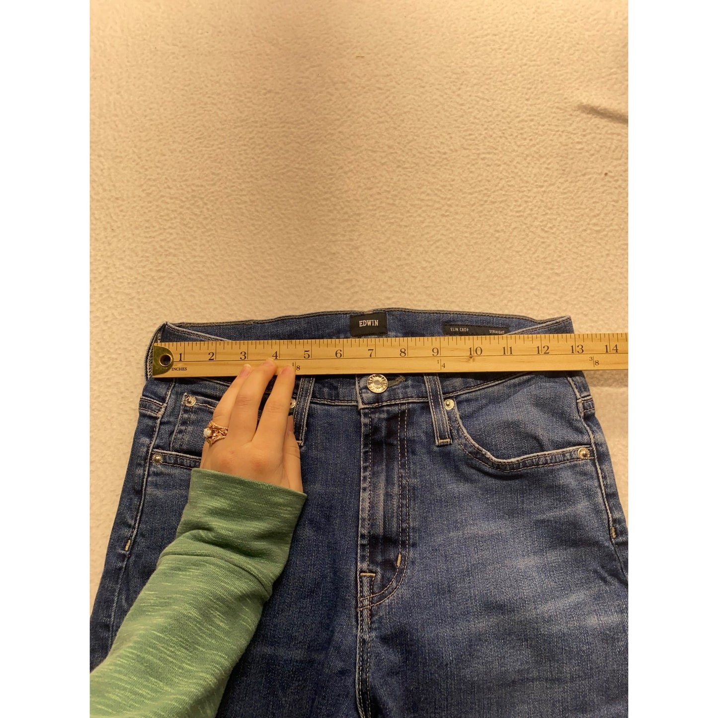 Women’s Edwin Elin Crop Straight Jeans #5670