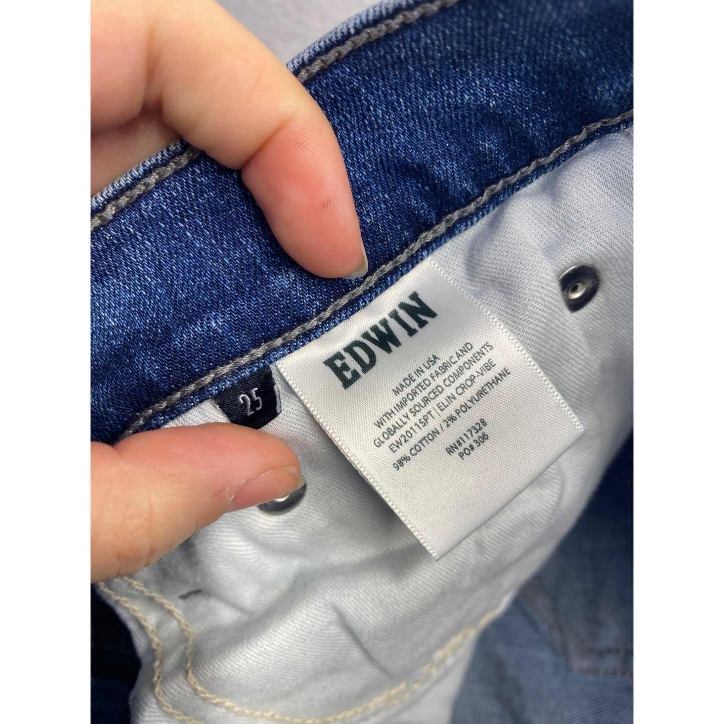 Women’s Edwin Elin Crop Straight Jeans #5670