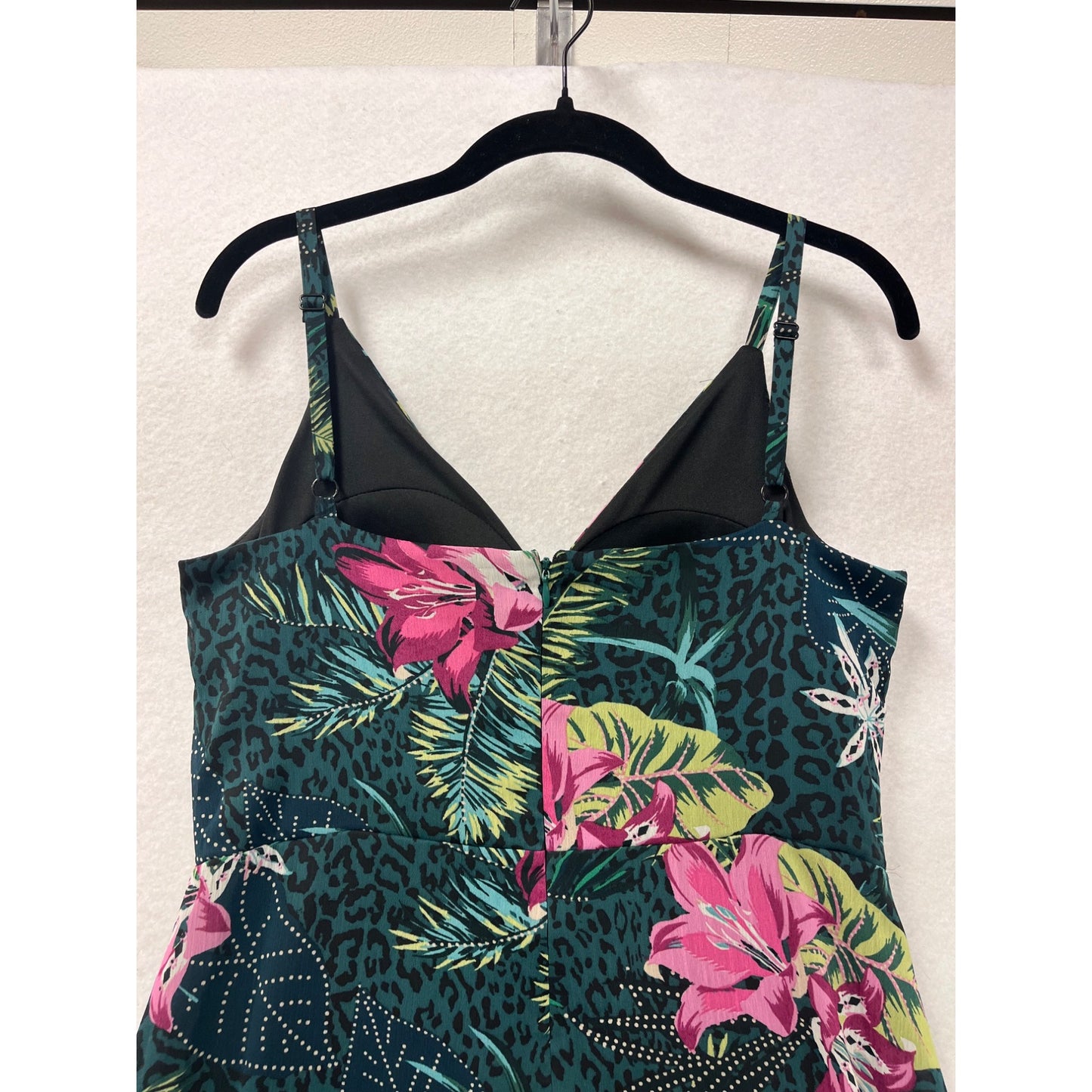 Guess Womens Floral Maxi Dress With Spaghetti Straps & Tropical Print #6896