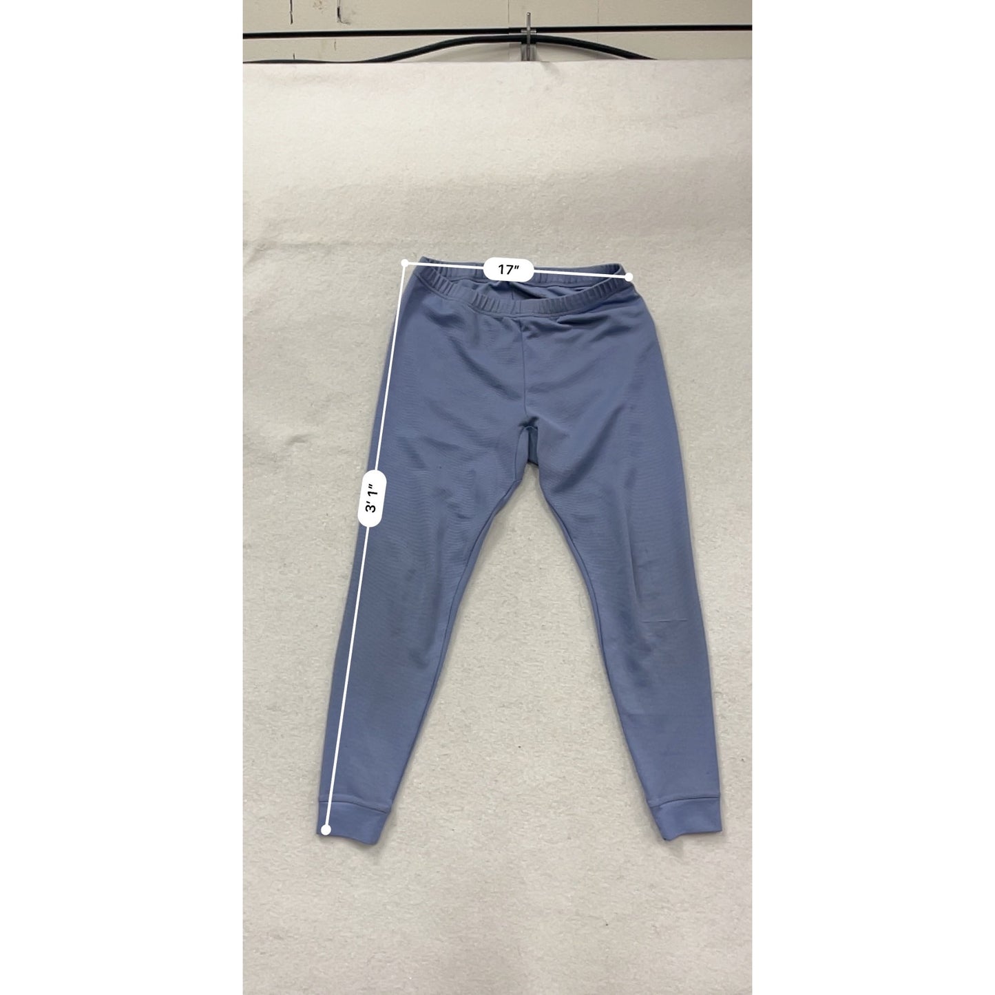 L.L. Bean Thermaskin Lightweight Base Layer Pants Size L Blue #222A