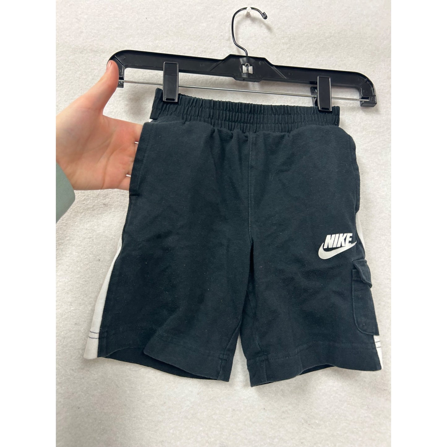Nike Boys Black Shorts With Side Pockets #6996