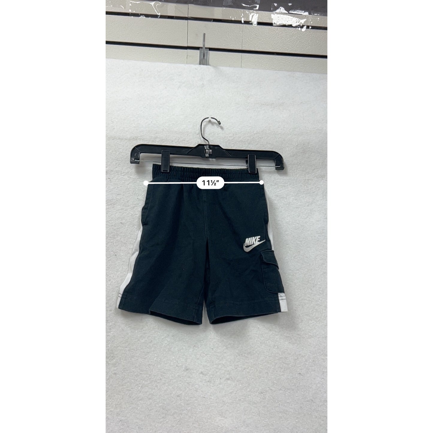 Nike Boys Black Shorts With Side Pockets #6996