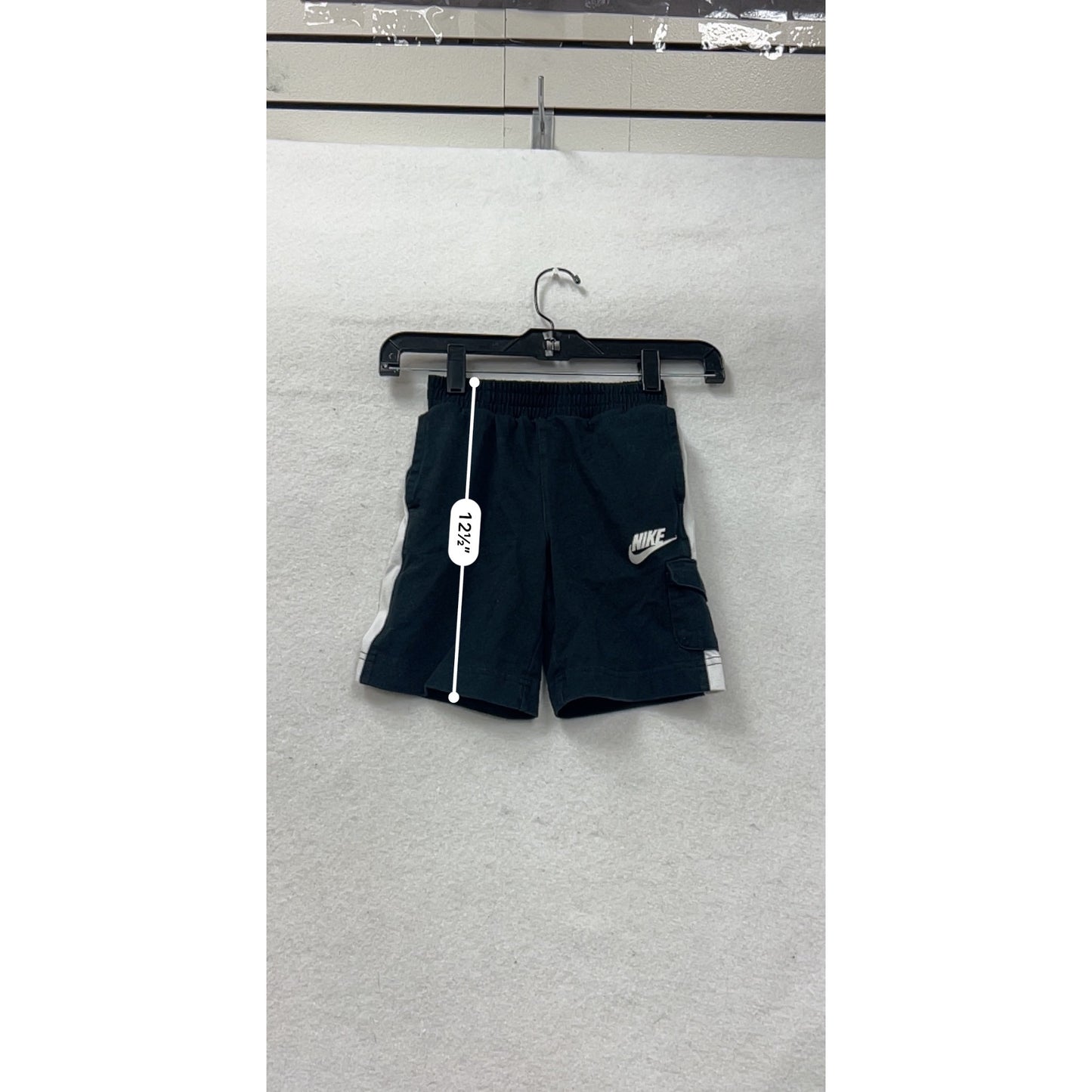 Nike Boys Black Shorts With Side Pockets #6996