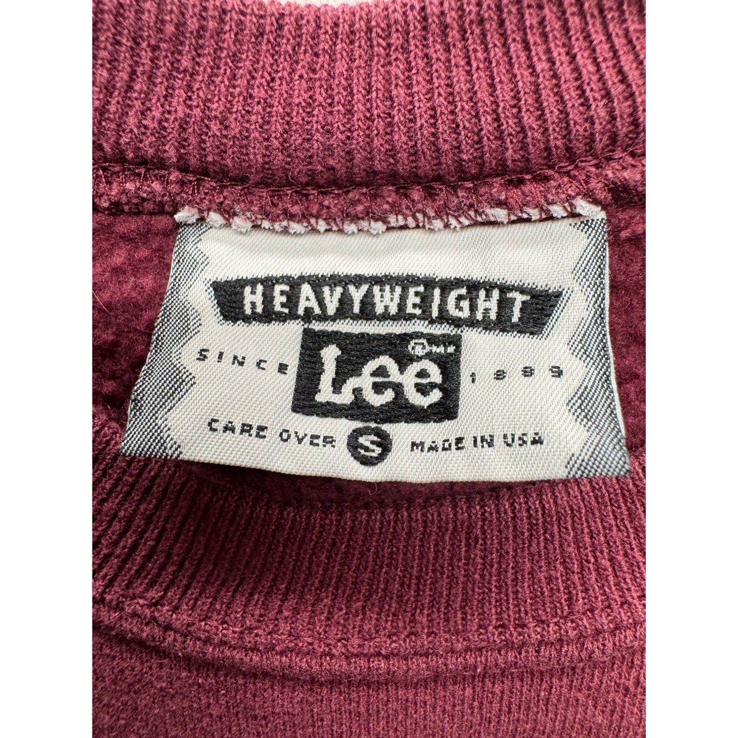 Grandmas Marathon Youth Sweatshirt By Lee Cotton/Polyester Blend Burgundy #7768