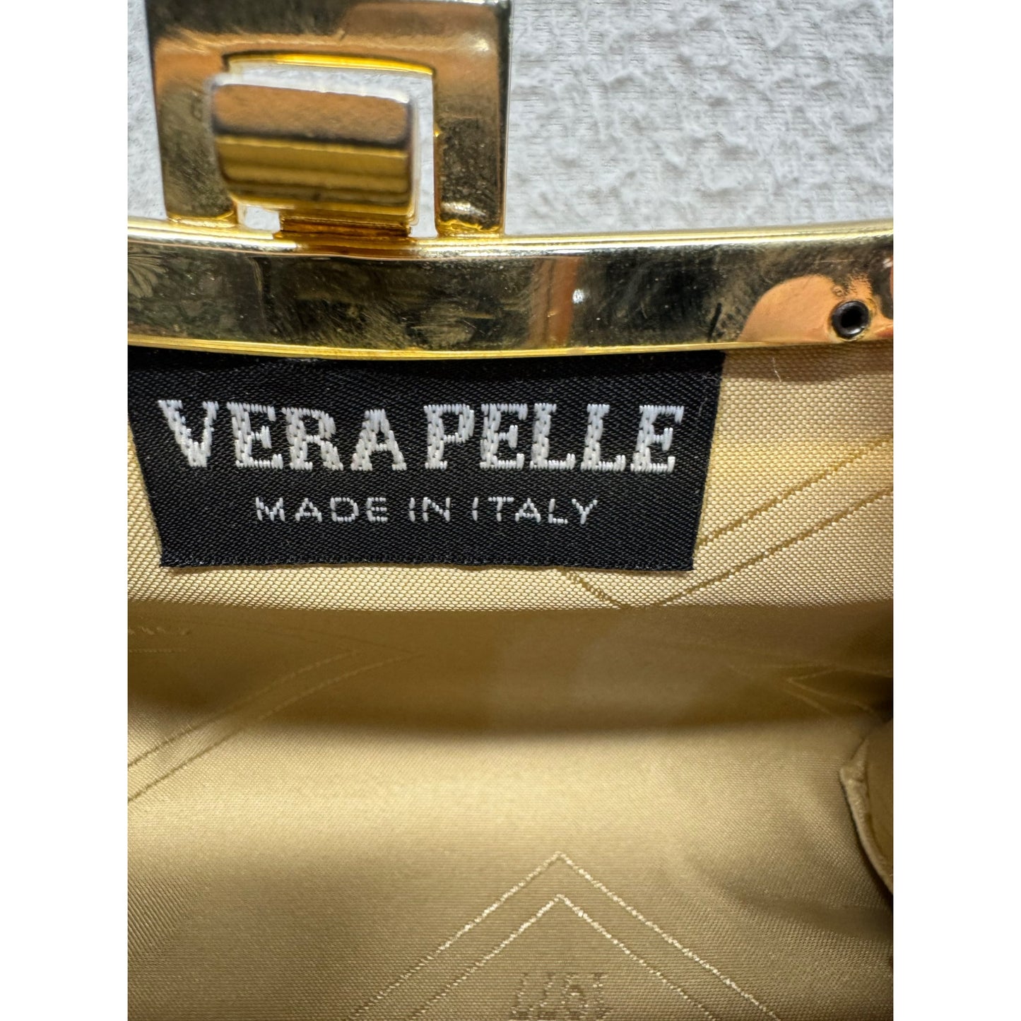Vera Pelle Evening Clutch Purse #5923