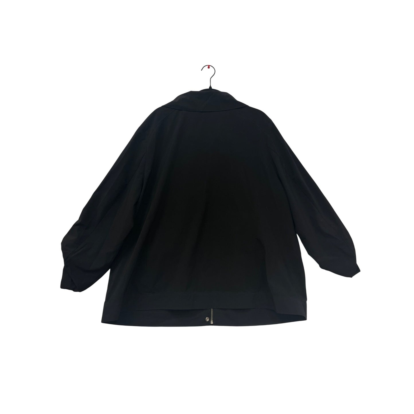 Women’s Black zip up Laura Ashley Jacket #2876