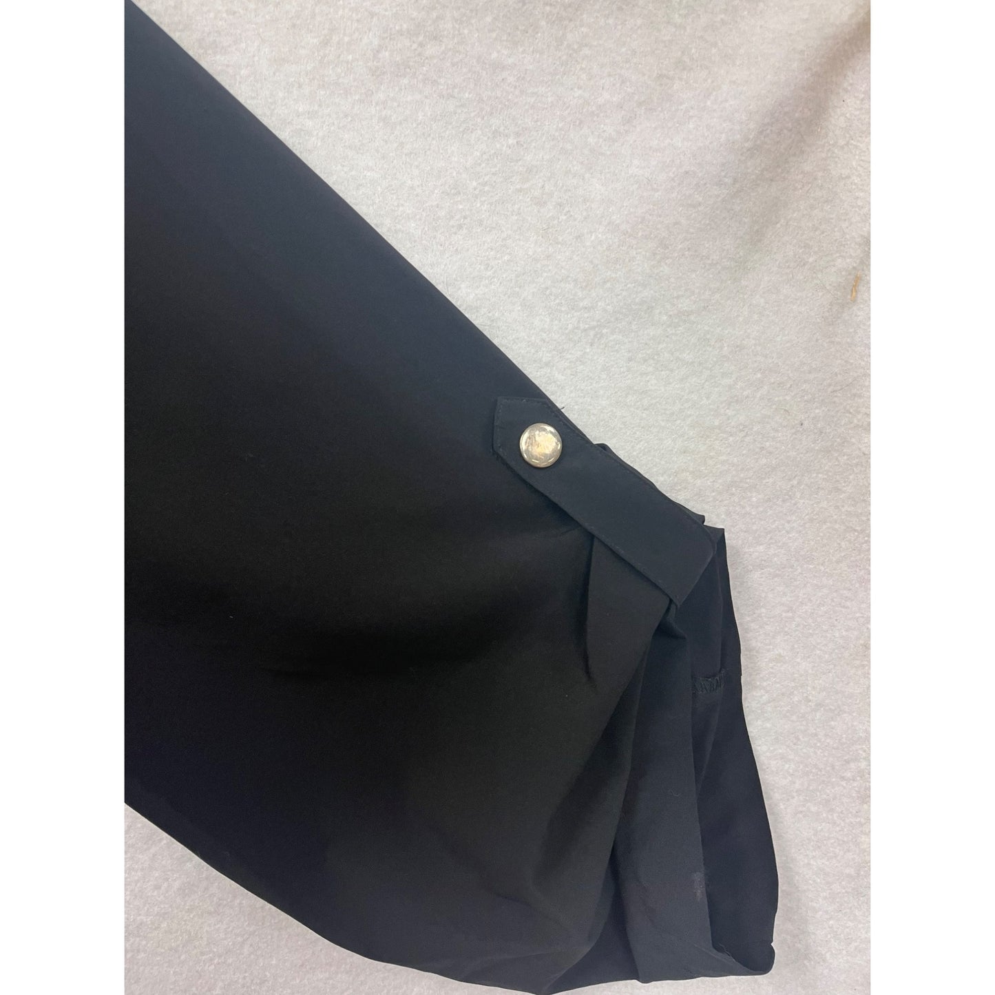 Women’s Black zip up Laura Ashley Jacket #2876