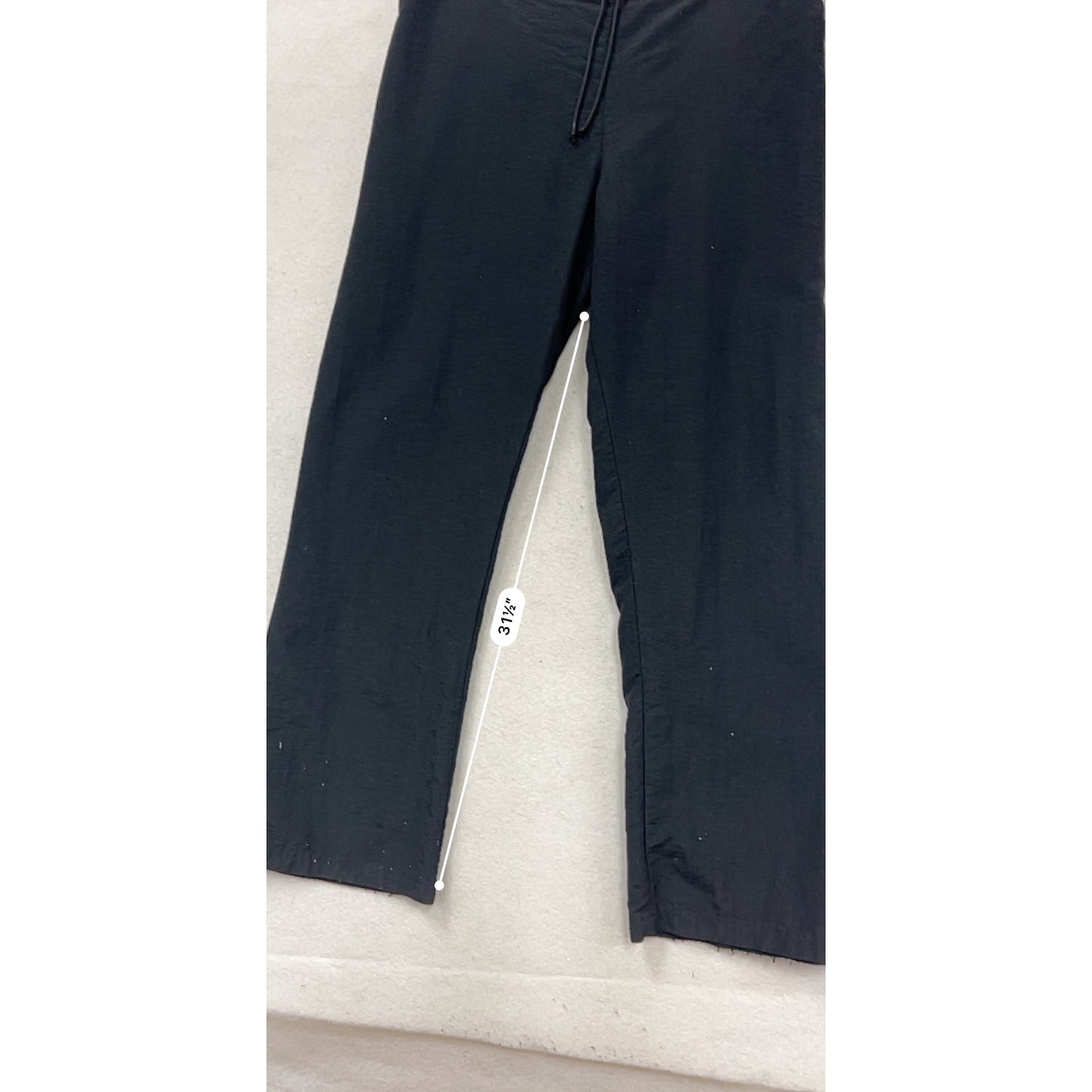 Vintage Mossimo Black Wide-Leg Pants L #720A