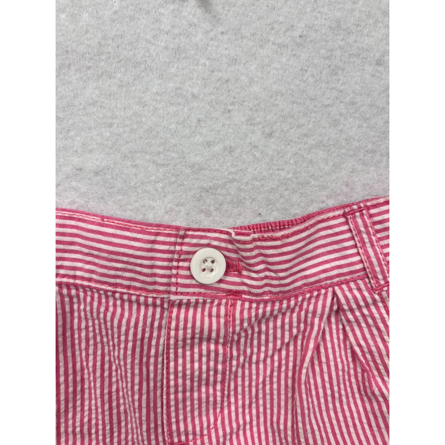 BabyGap Girls Red & White Striped Cotton Bubble Shorts Size 2T #6671