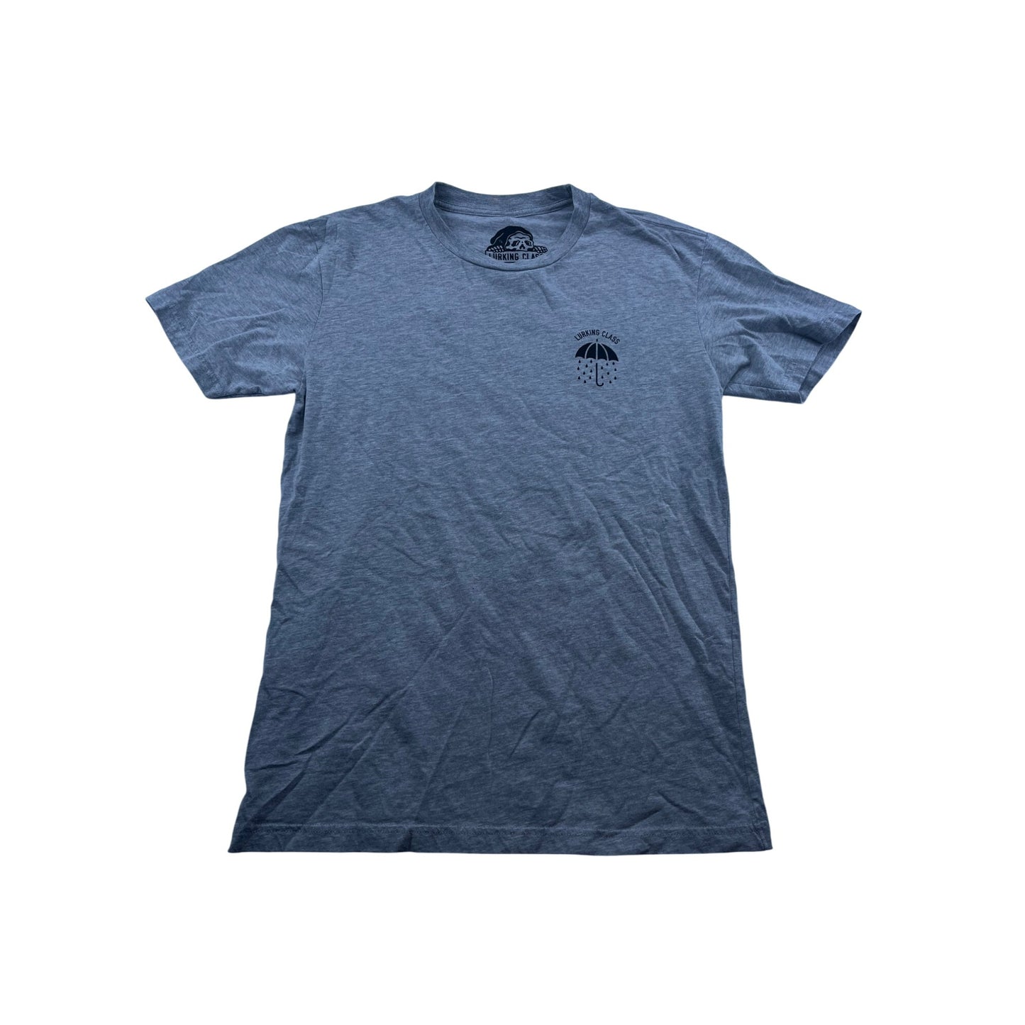 Lurking Class By Sketchy Tank Mens Grey Medium "When It Rains It Pours" Graphic Tee #6219