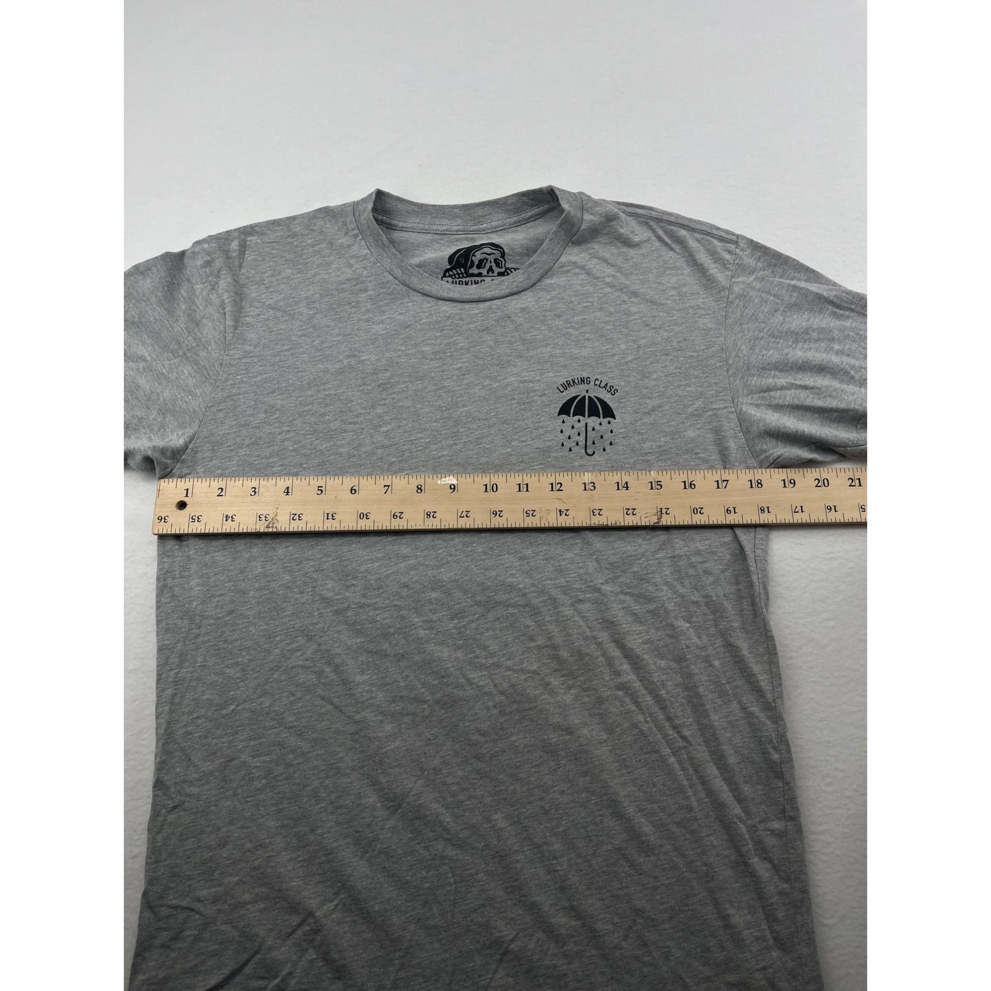 Lurking Class By Sketchy Tank Mens Grey Medium "When It Rains It Pours" Graphic Tee #6219
