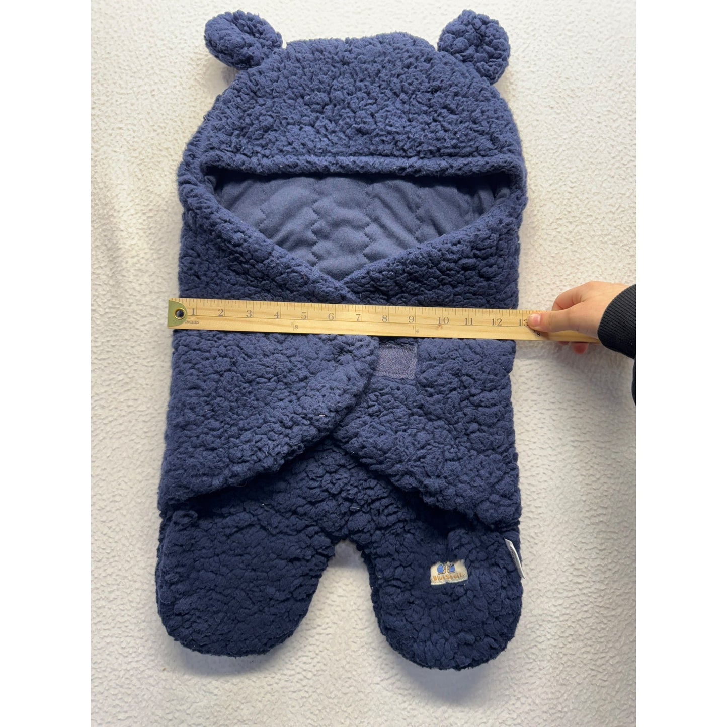 Blue Snail Baby Bear Snuggle Wrap #5637
