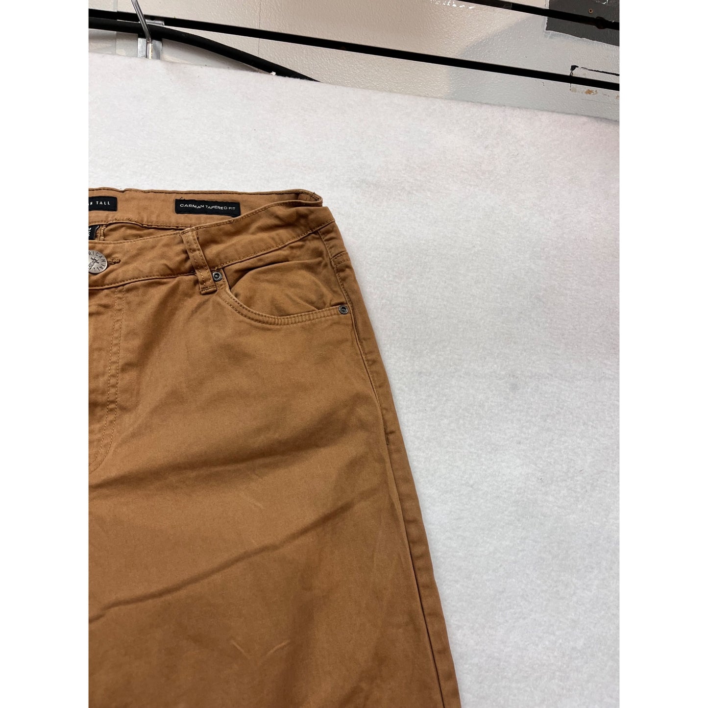 American Tall 34x36 Carman Tapered Fit Pants - Brown #893A