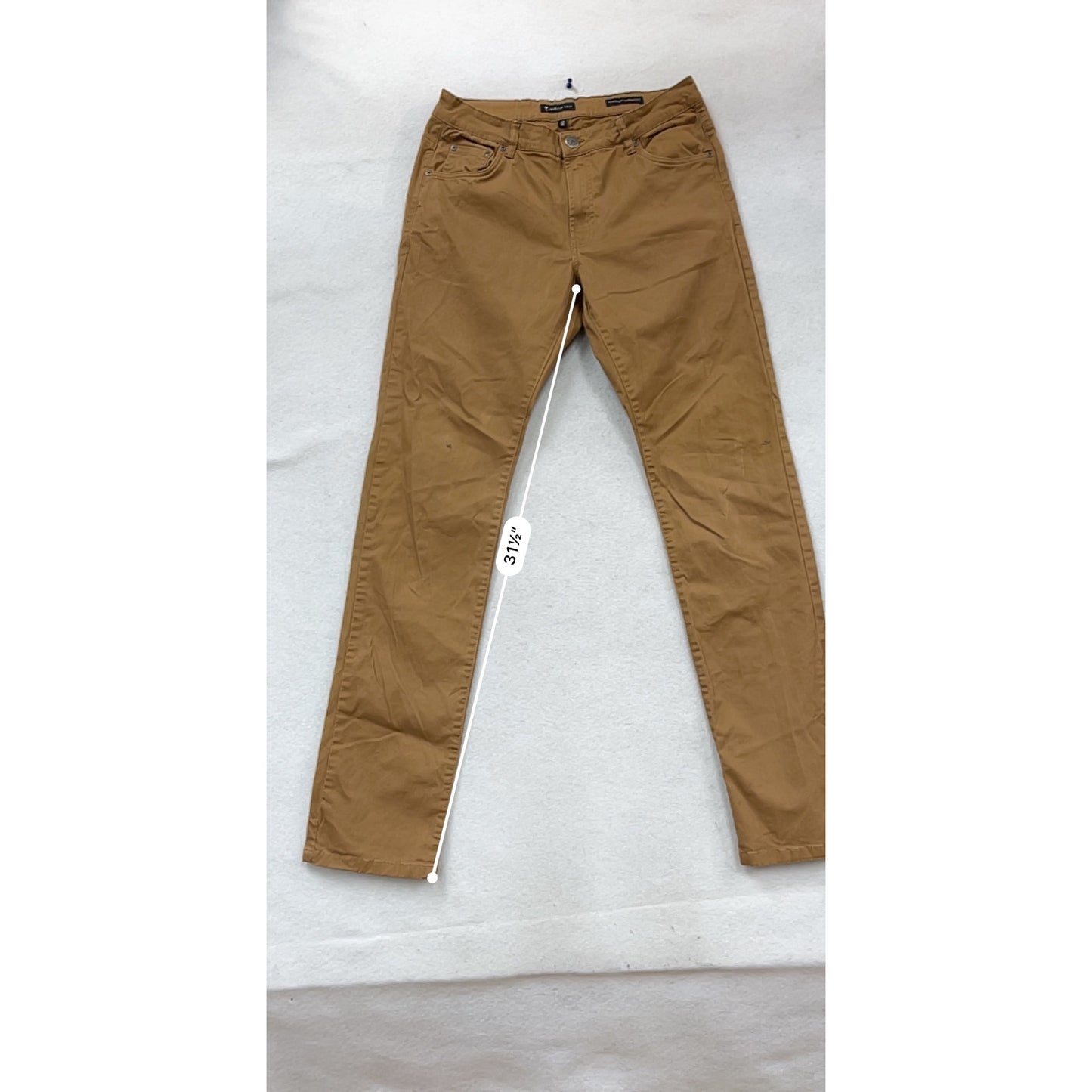 American Tall 34x36 Carman Tapered Fit Pants - Brown #893A