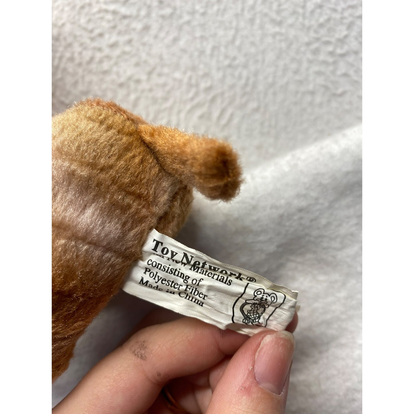 Toy Network Jungle snubbies rino plush #5723