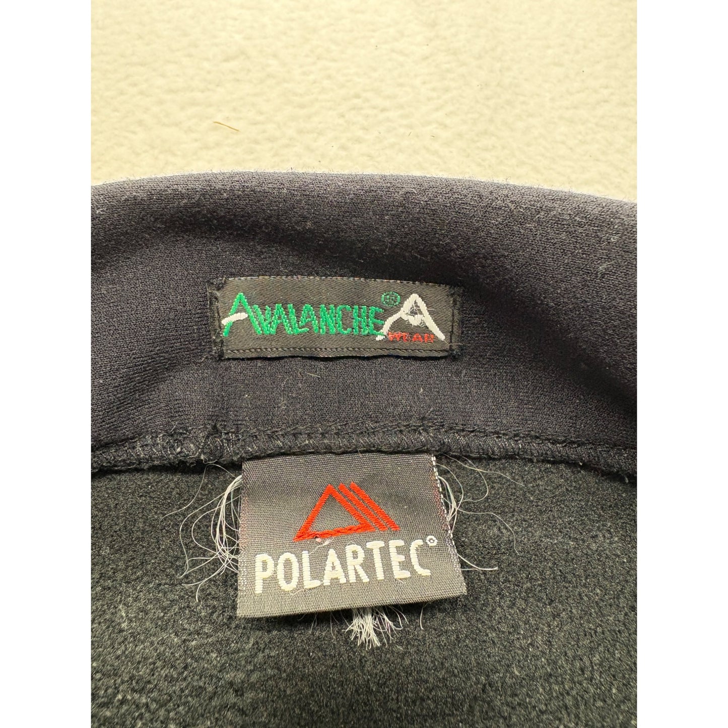 Avalanche Polartec Black Quarter-Zip Pullover Fleece #7676
