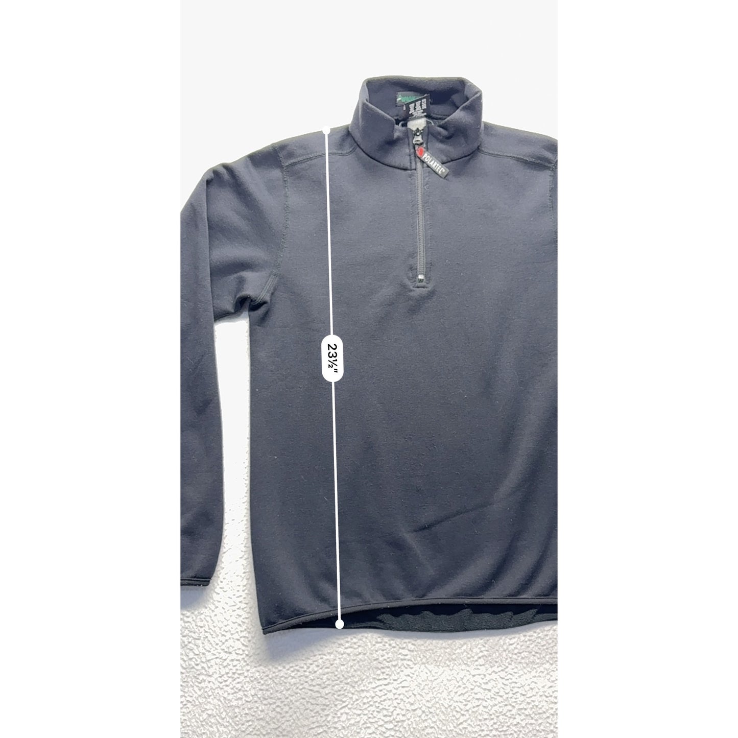 Avalanche Polartec Black Quarter-Zip Pullover Fleece #7676