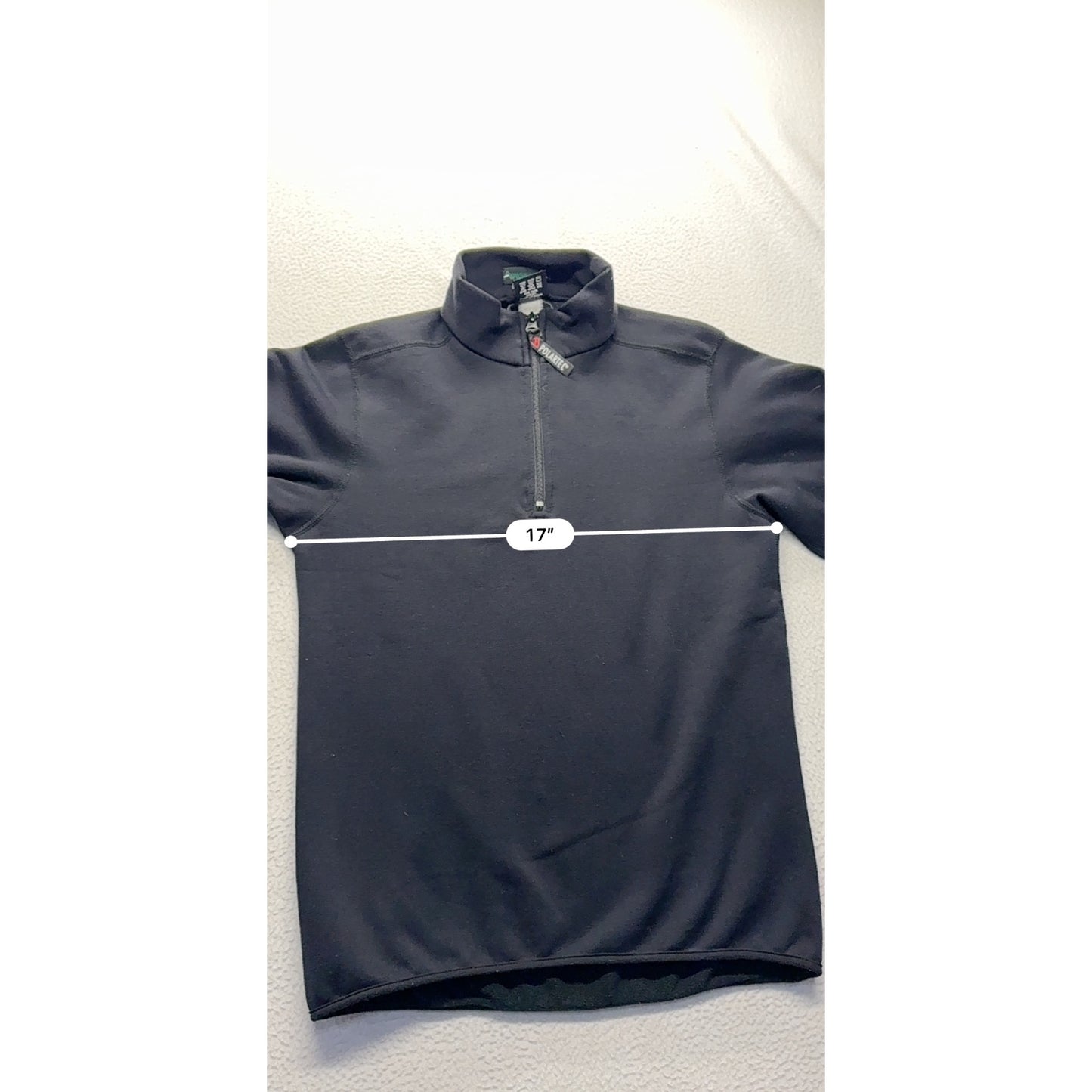 Avalanche Polartec Black Quarter-Zip Pullover Fleece #7676