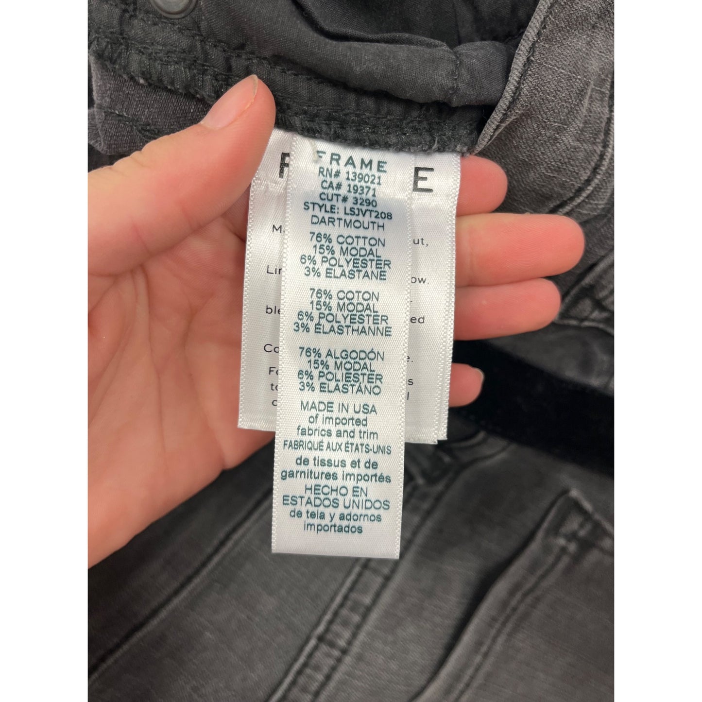 Frame Womens Le Skinny De Jeanne Jeans Size 27 (4) #6754