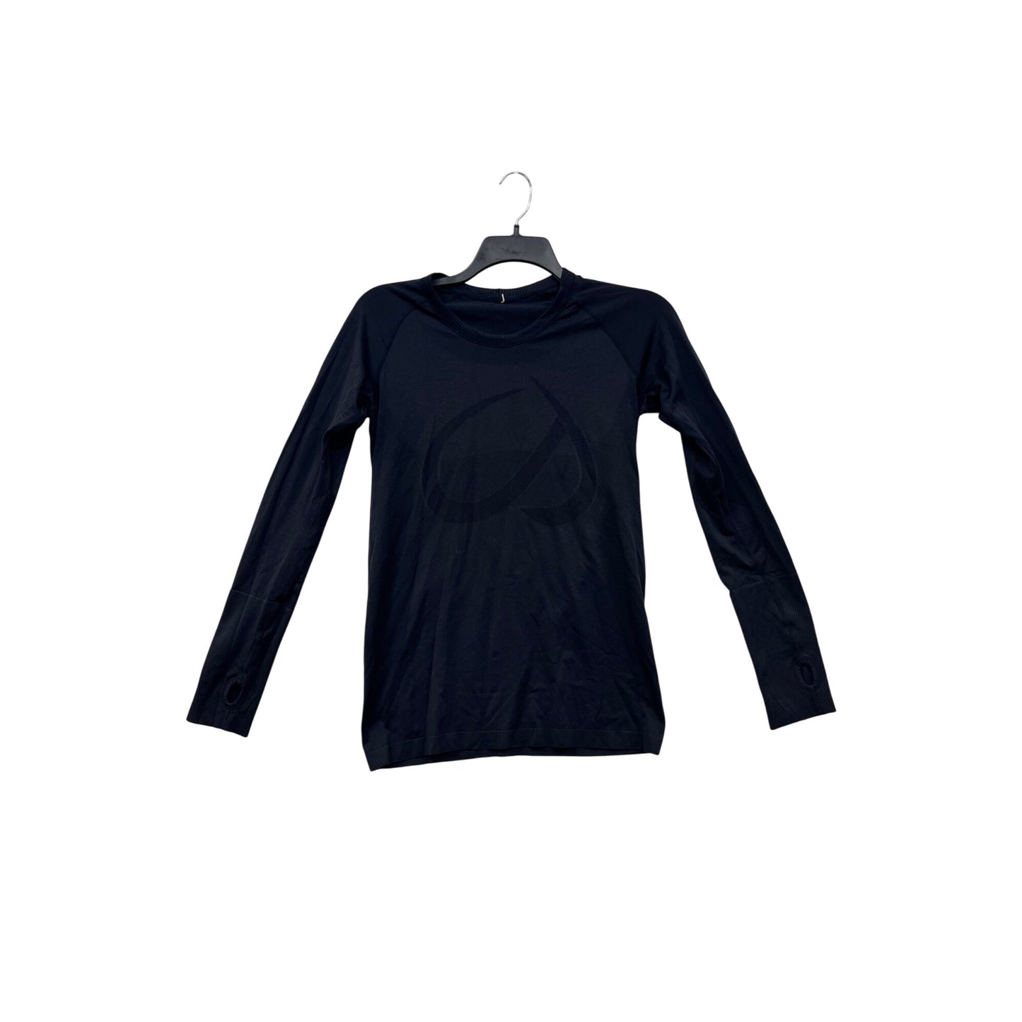 Lululemon Black Long Sleeve Athletic Shirt Size S #8309