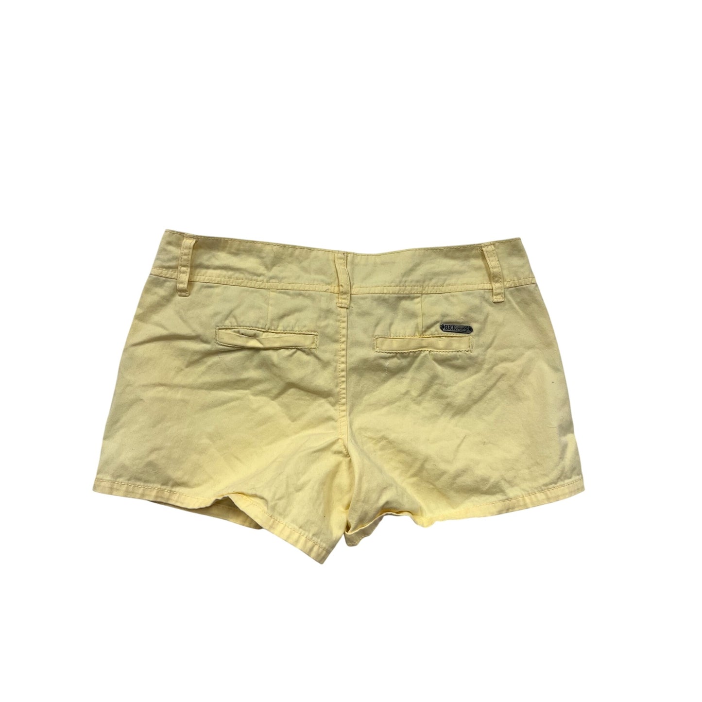 Women’s Size 4 BKE Yellow Mid-Rise Shorts #6418