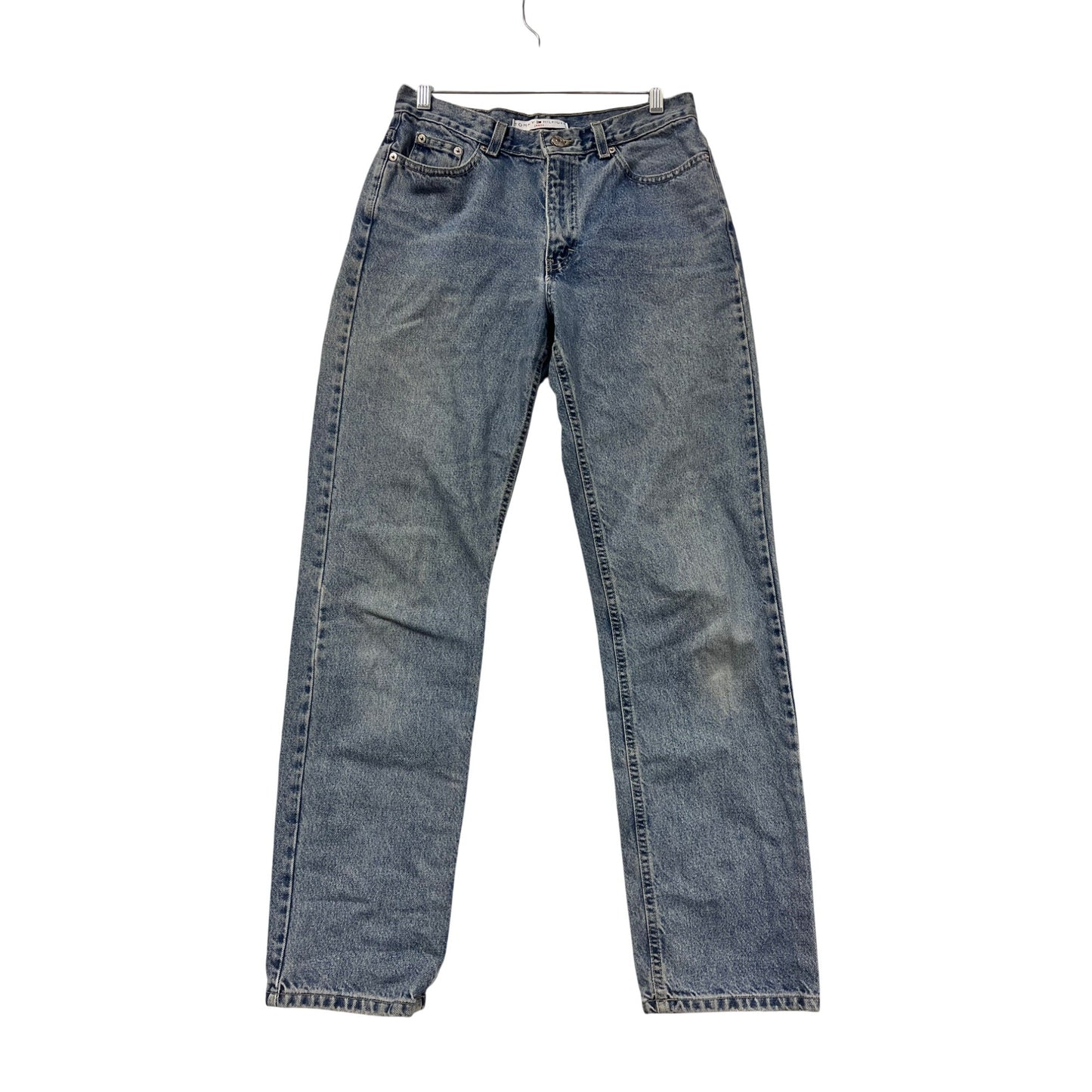 Tommy Hilfiger Mens Classic Straight Leg Jeans Size 33 Light Blue Denim #6164