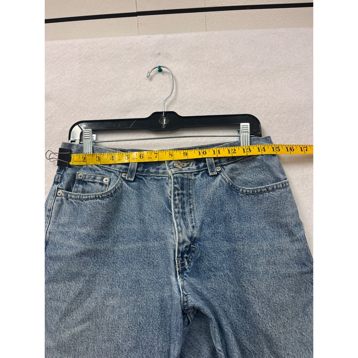 Tommy Hilfiger Mens Classic Straight Leg Jeans Size 33 Light Blue Denim #6164