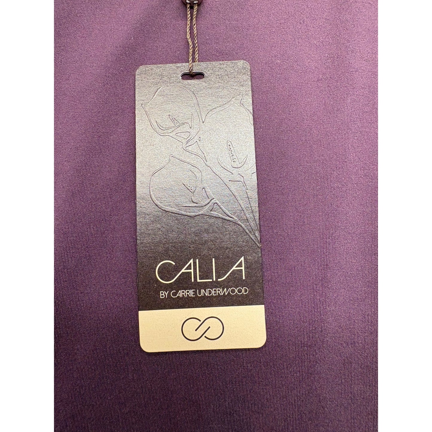 Calia By Carrie Underwood Purple Long Sleeve Activewear Top *NWT* #7495