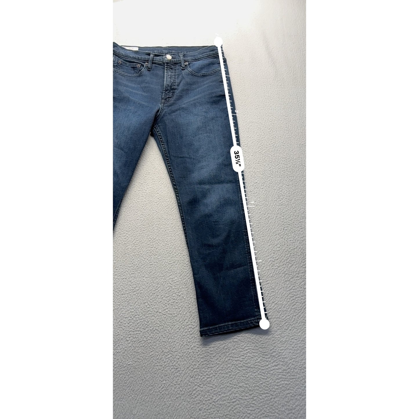 Gap Cigarette High Rise Denim Jeans Size 8P Dark Wash #7933