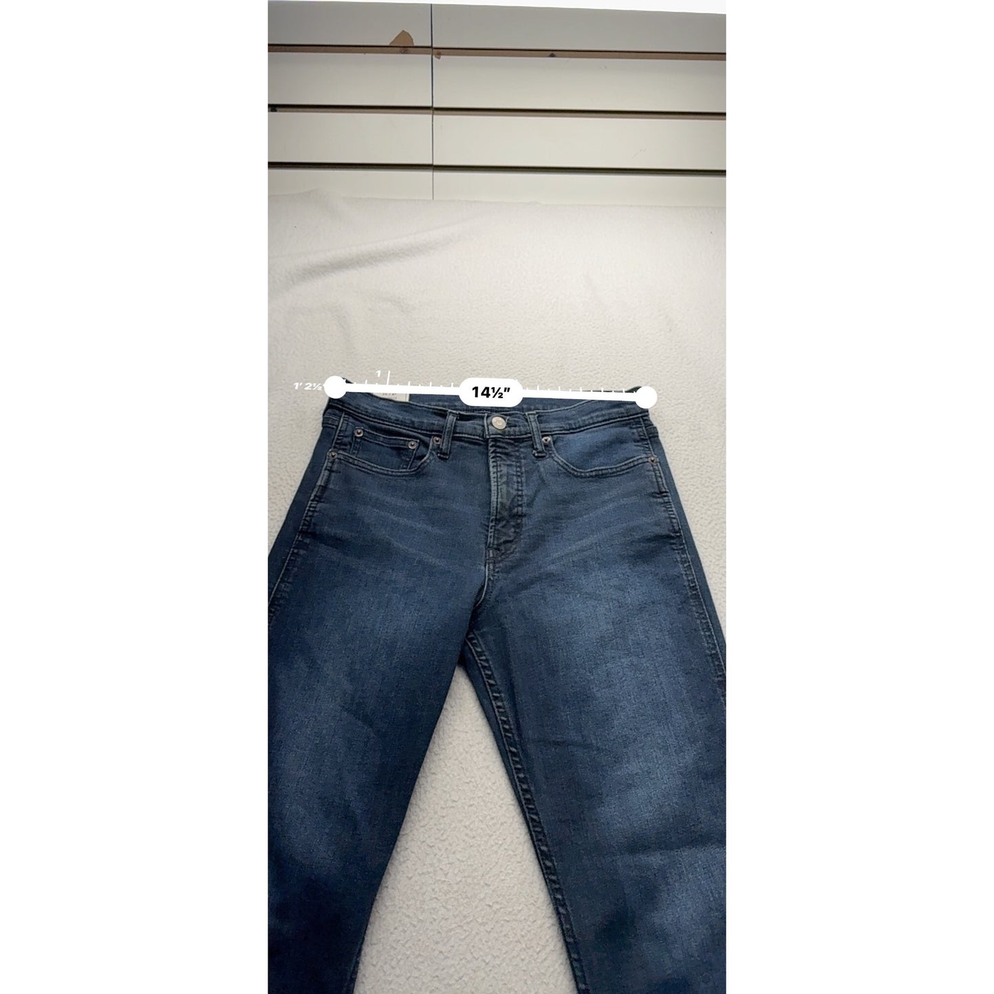 Gap Cigarette High Rise Denim Jeans Size 8P Dark Wash #7933
